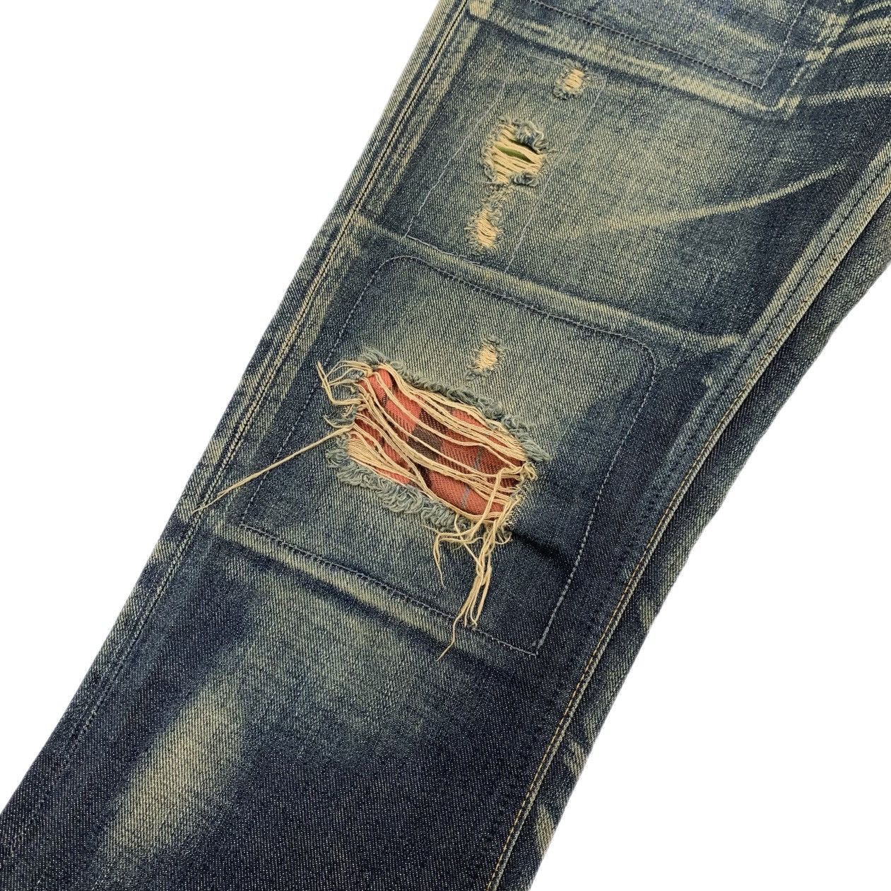 14th Addiction Led Rechwe Distressed Denim Size US 31 - 3 Thumbnail