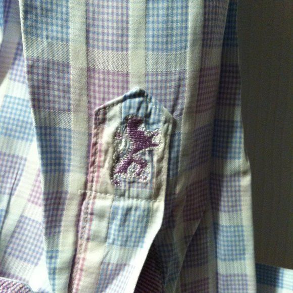 BUGATCHI BUGATCHI MENS MULTICOLOR COTTON CASUAL SHIRT SIZE: M Size US M / EU 48-50 / 2 - 9 Thumbnail