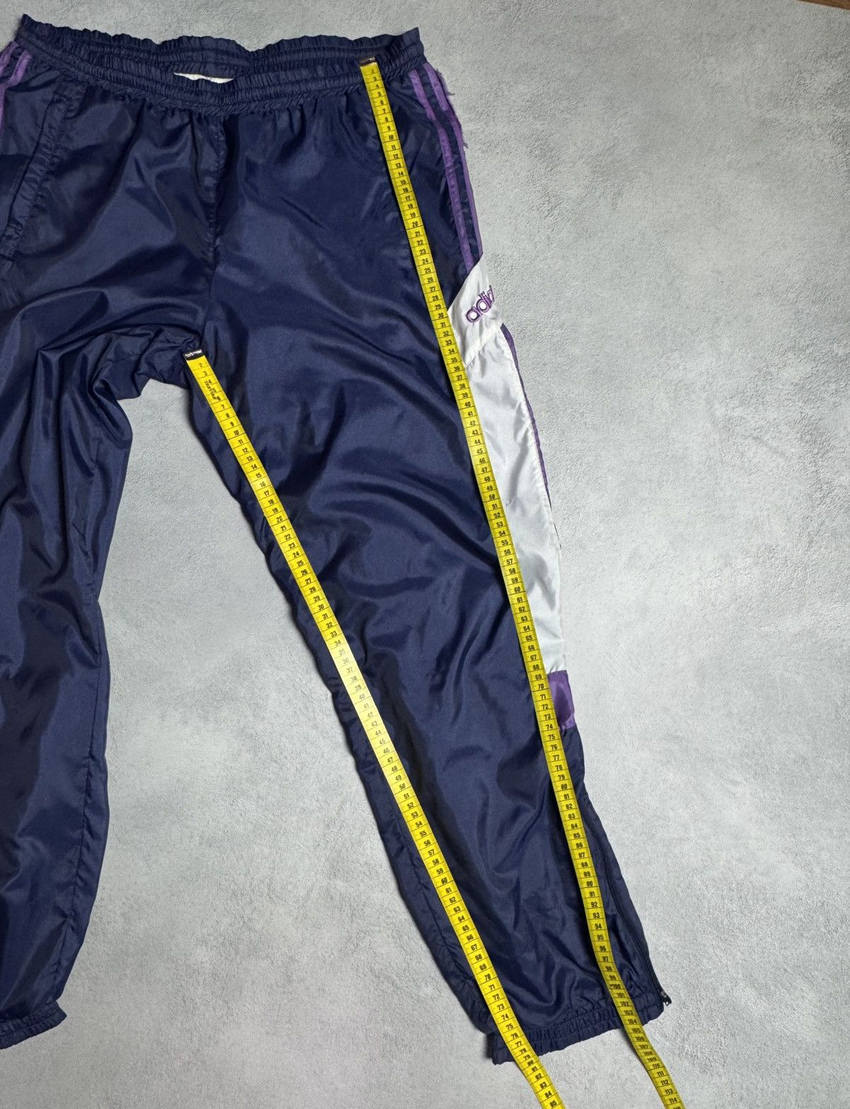 Adidas Adidas Vintage 1990s Drill Nylon Tracksuit Set Size US L / EU 52-54 / 3 - 18 Thumbnail
