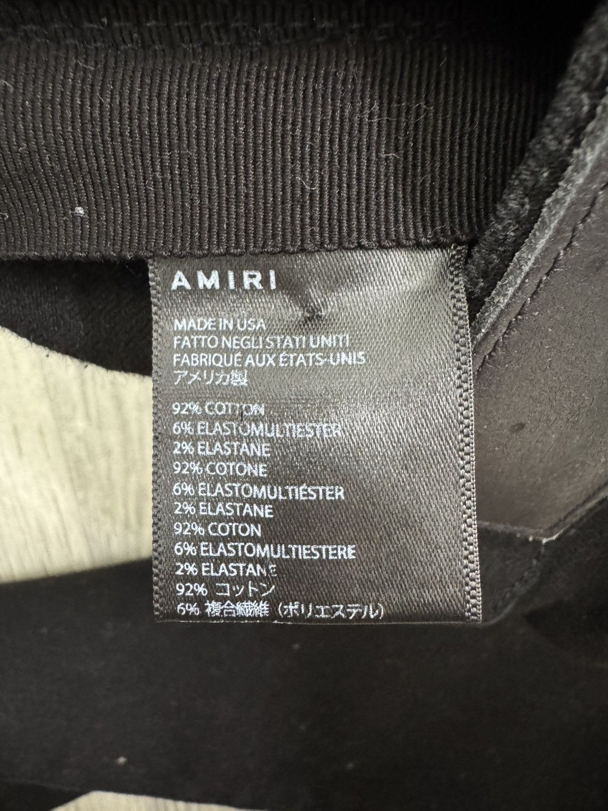 Amiri Amiri Black Bandana Thrasher Jeans Size US 31 - 9 Thumbnail