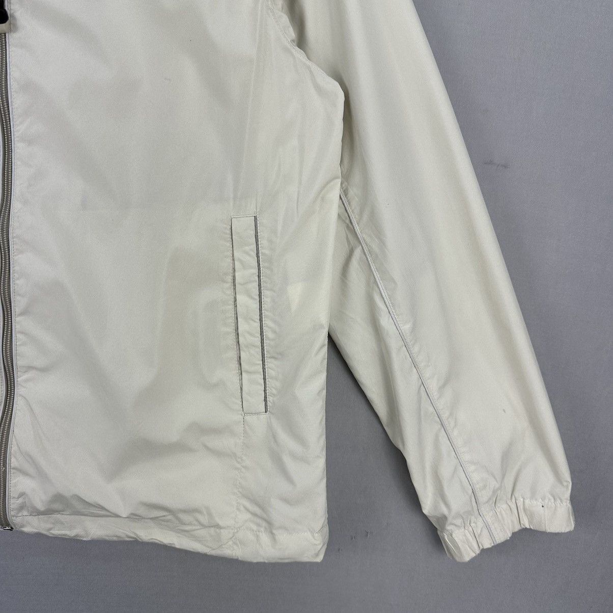 Japanese Brand Vintage 90's First Down Zipper Nylon Light Jacket Size US M / EU 48-50 / 2 - 3 Thumbnail