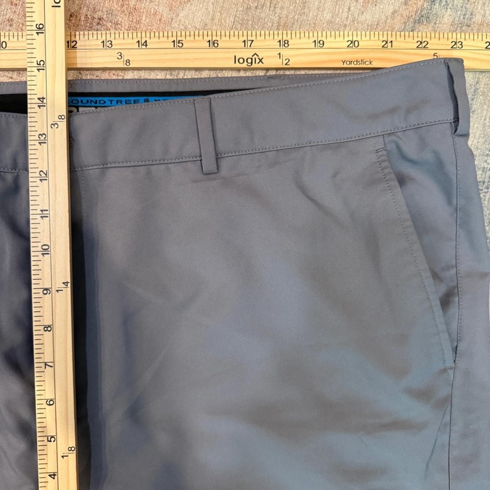 Roundtree & Yorke Roundtree & Yorke Performance Men's Pants Gray – size 48x29 Size US 44 / EU 60 - 3 Thumbnail