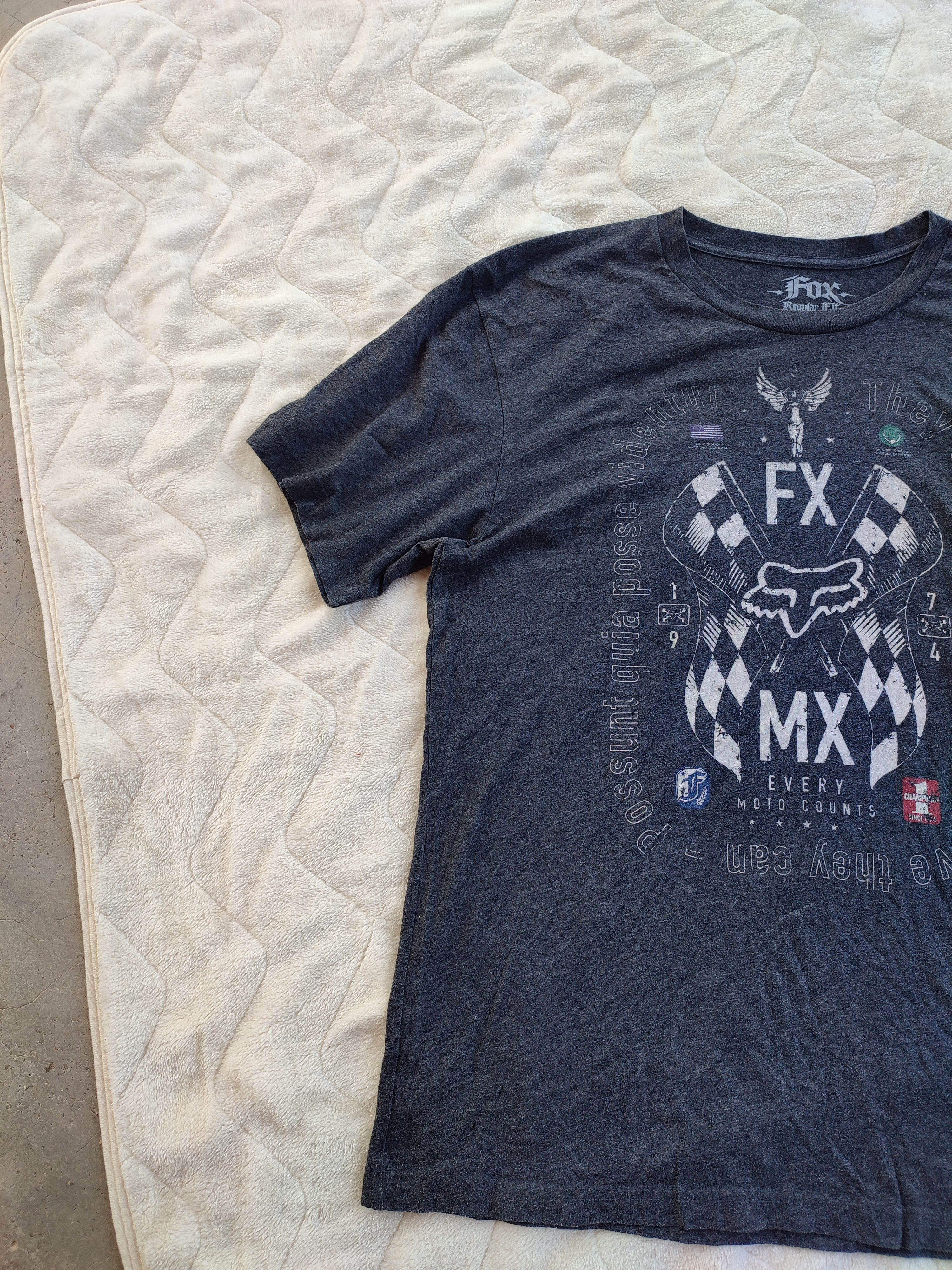 Fox Racing FOX RACING EVERY MOTO COUNTS VINTAGE TEE Size US M / EU 48-50 / 2 - 3 Thumbnail