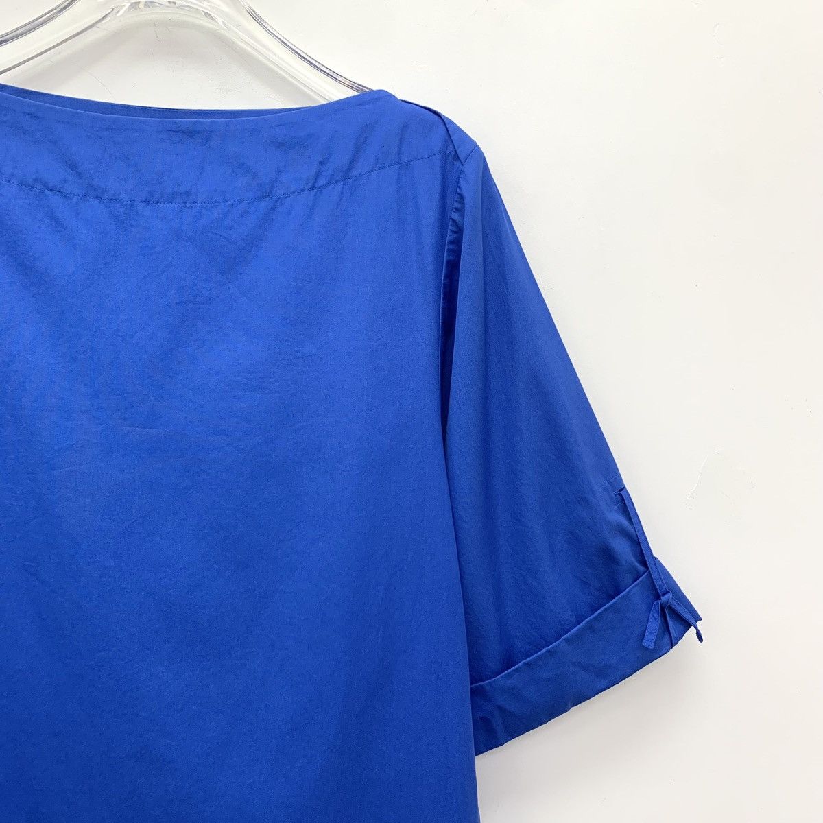 Hermes Hermes 2022 Blue Cotton Short Sleeve Dress K26WX Size XS / US 0-2 / IT 36-38 - 3 Thumbnail