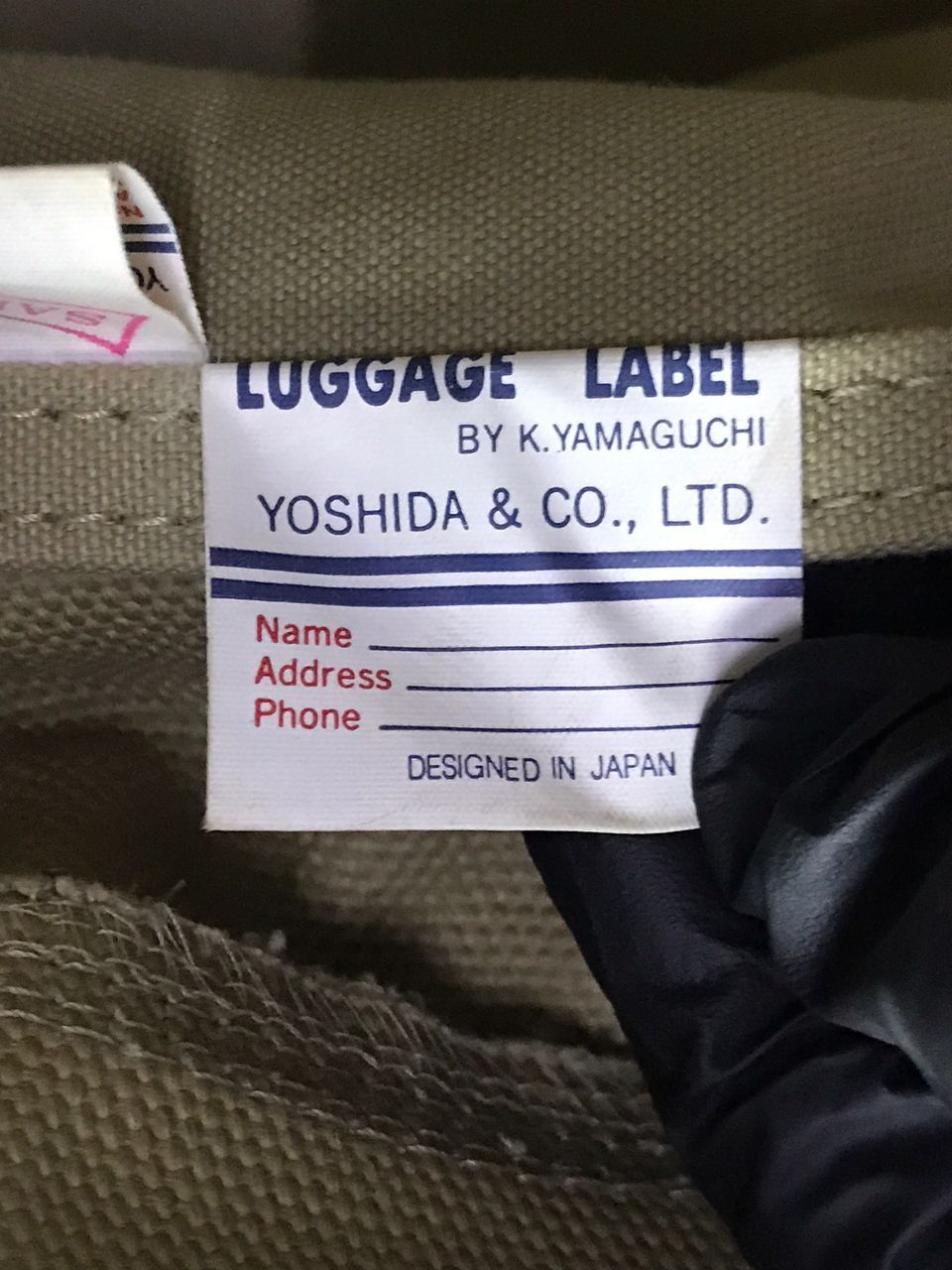 Japanese Brand Vintage Luggage Label Military Travel Bag Size ONE SIZE - 11 Thumbnail