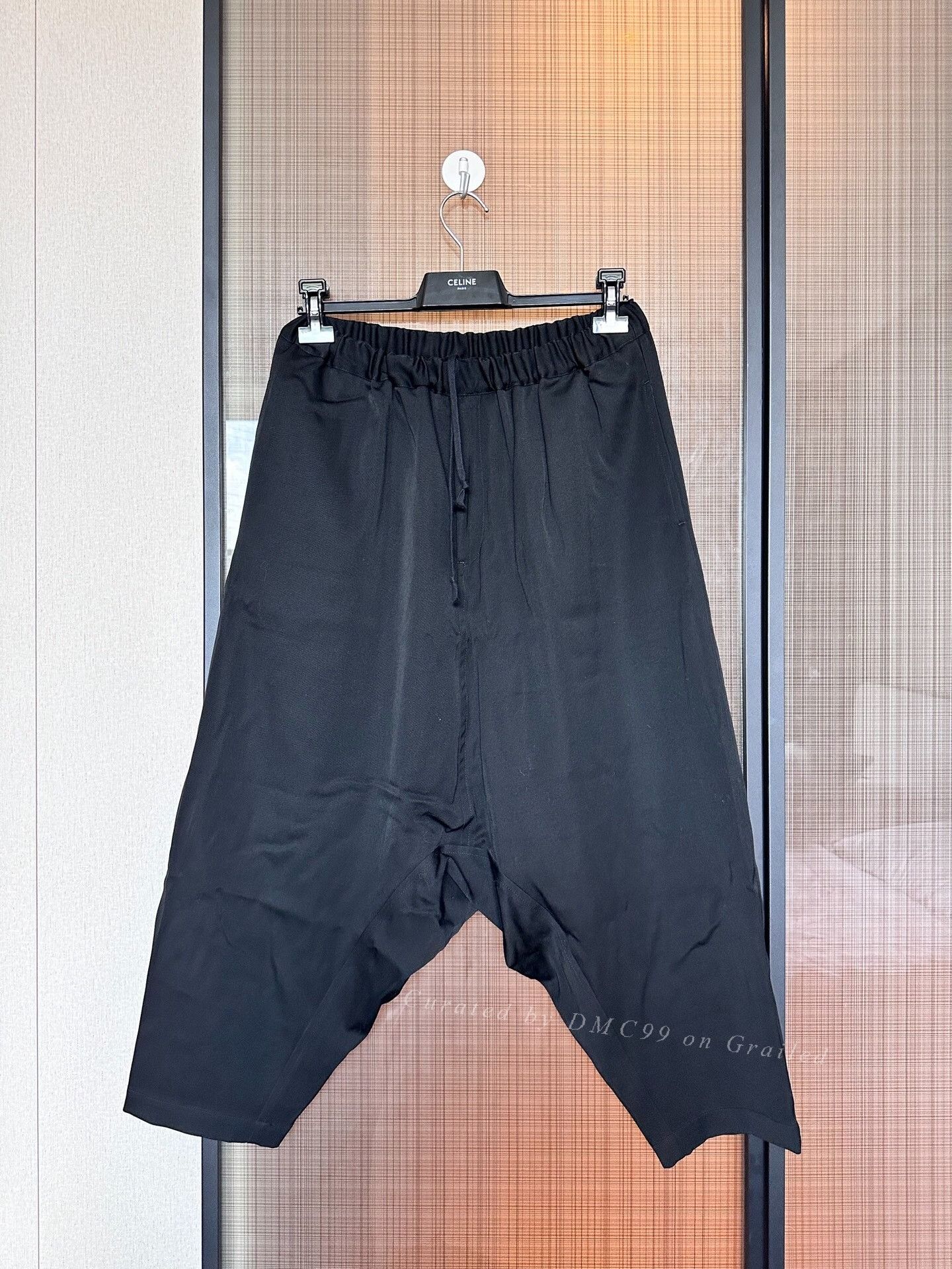 Comme des Garcons COMME DES GARCONS Black Elastic Waist Casual Pants Size US 30 / EU 46 - 1 Thumbnail