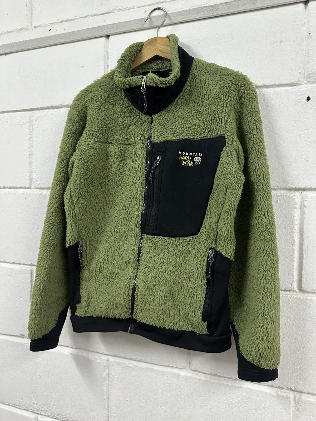 Mountain Hardwear Mountain Hardwear Green Deep-Pile Fleece Zip Jacket Size US S / EU 44-46 / 1 - 11 Thumbnail