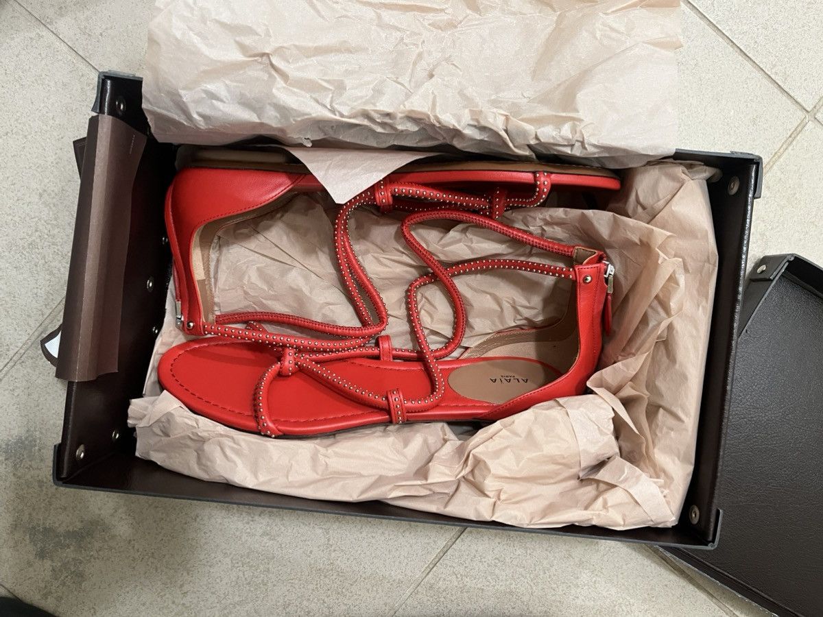 Alaia Alaia Sandals Sz 39/9us Size US 9 / IT 39 - 7 Thumbnail