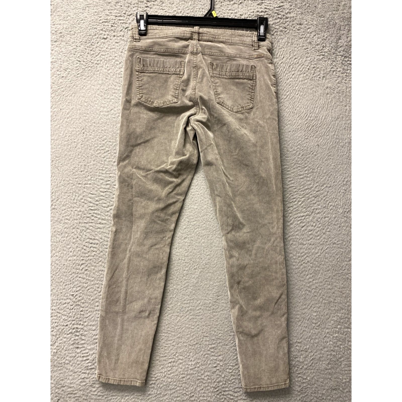 Prana prAna Pants Women's Size 4 Gray Corduroy Casual Stretch Pockets Regular Fit Size 27" / US 4 / IT 40 - 7 Thumbnail
