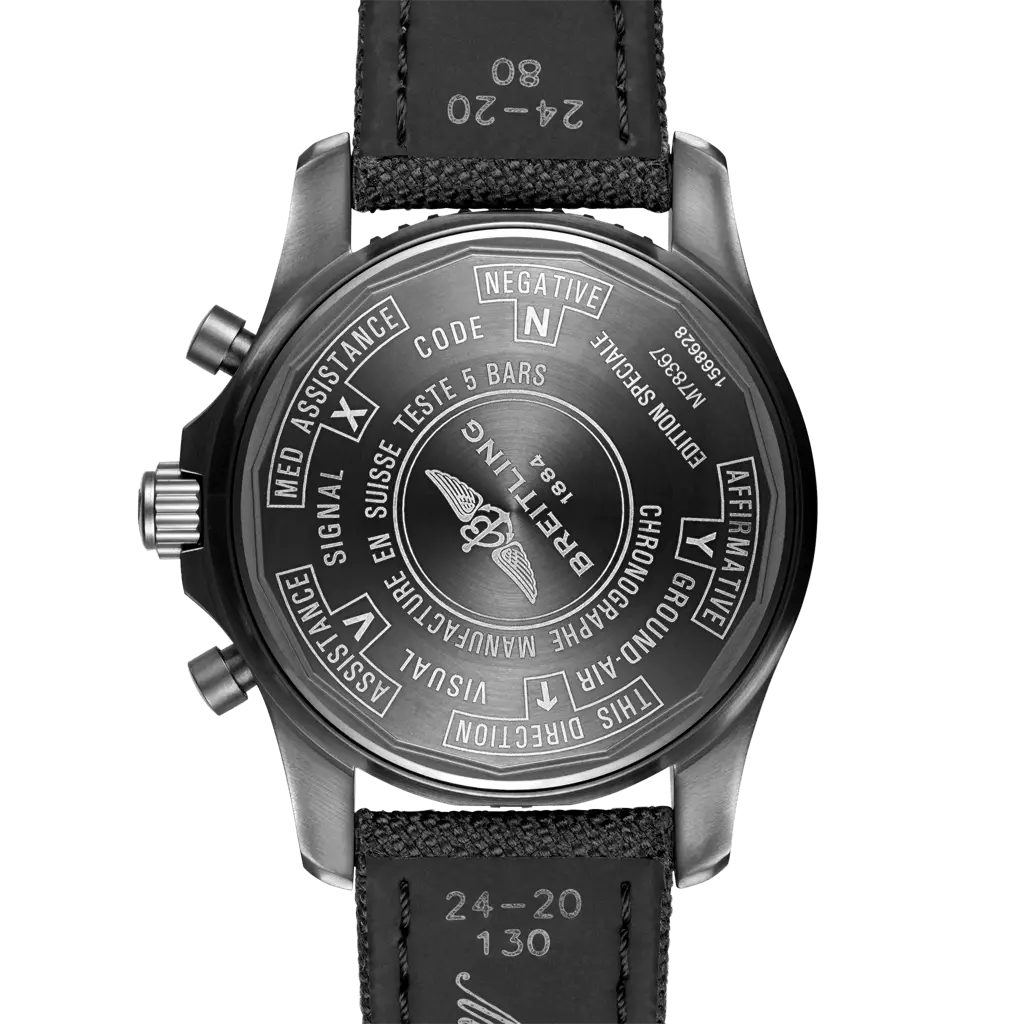 Breitling o1mt1gz0125 Size: OS / Chronospace Military Watch in Black Size ONE SIZE - 2 Thumbnail