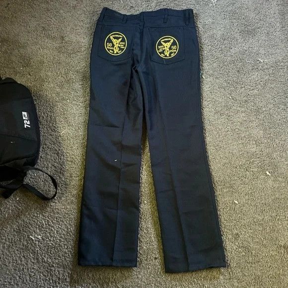 Mexicana Vintage blue pants Size US 32 / EU 48 - 2 Thumbnail