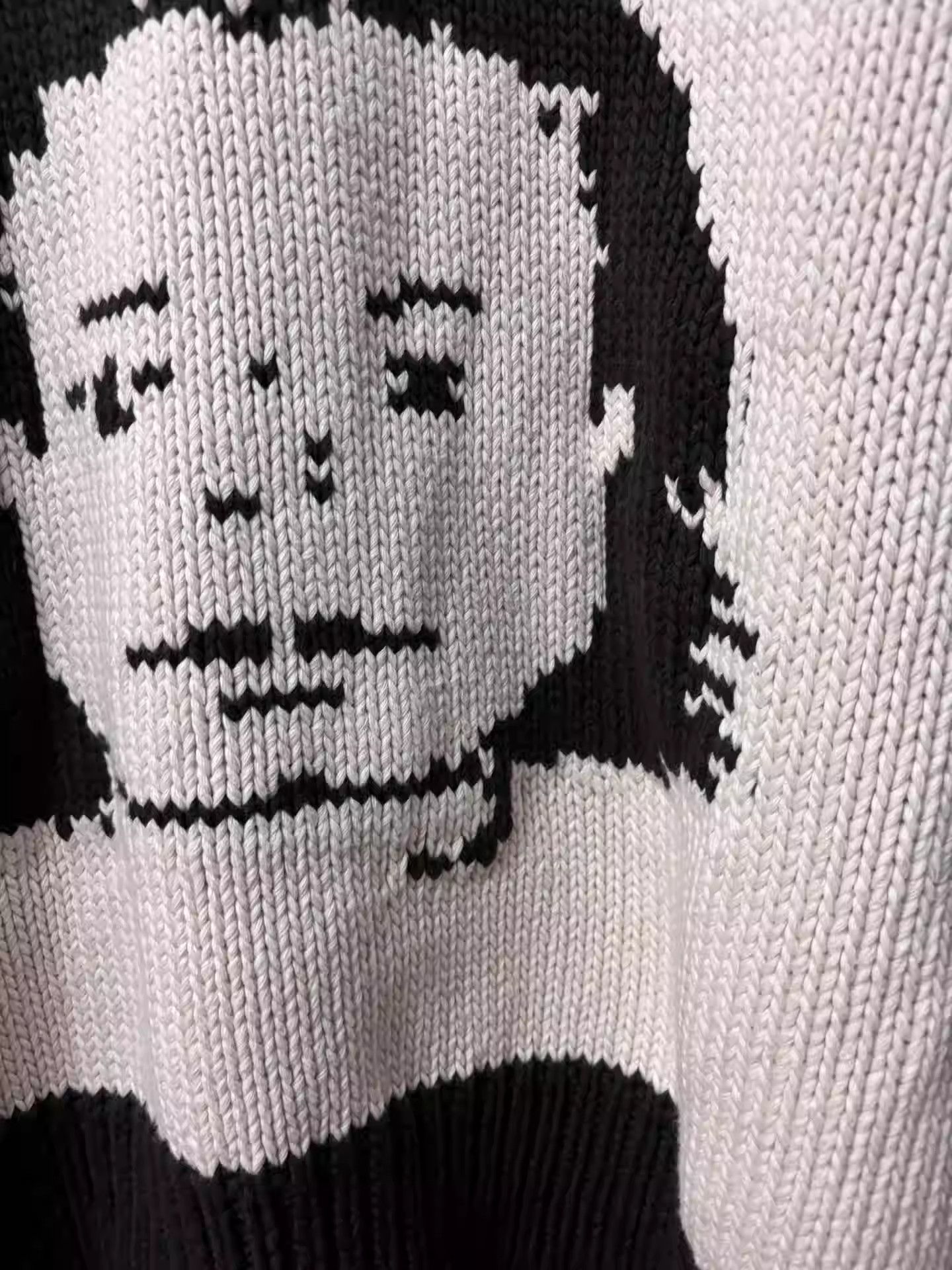 Enfants Riches Deprimes ENFANTS RICHES DEPRIMES ERD Face Knit Sweater Size US L / EU 52-54 / 3 - 3 Thumbnail