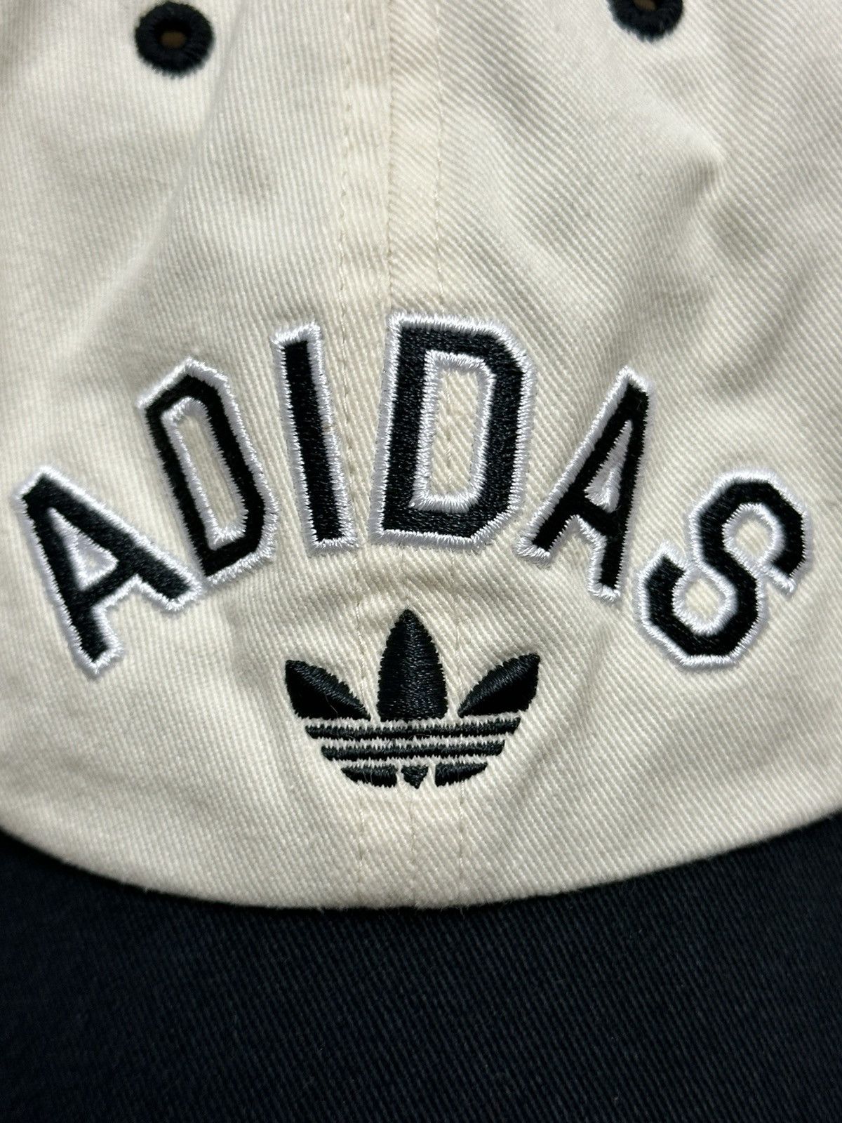 Adidas Adidas Originals Adjustable Hat Cream Est 1949 Three Stripes Size ONE SIZE - 3 Thumbnail