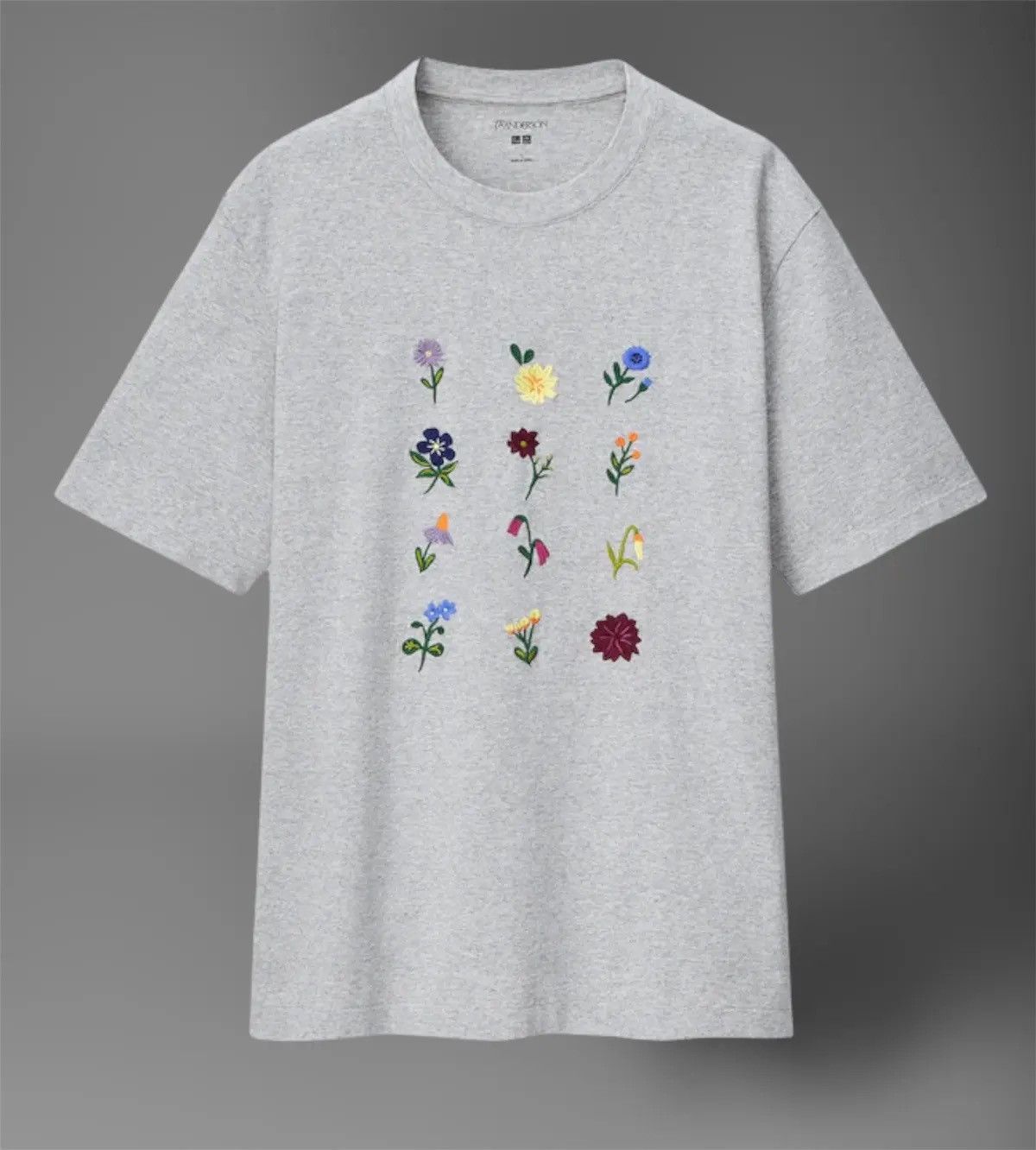 JW Anderson × Uniqlo JW Anderson Embroidered flowers crew neck T shirt size S Size US S / EU 44-46 / 1 - 5 Thumbnail