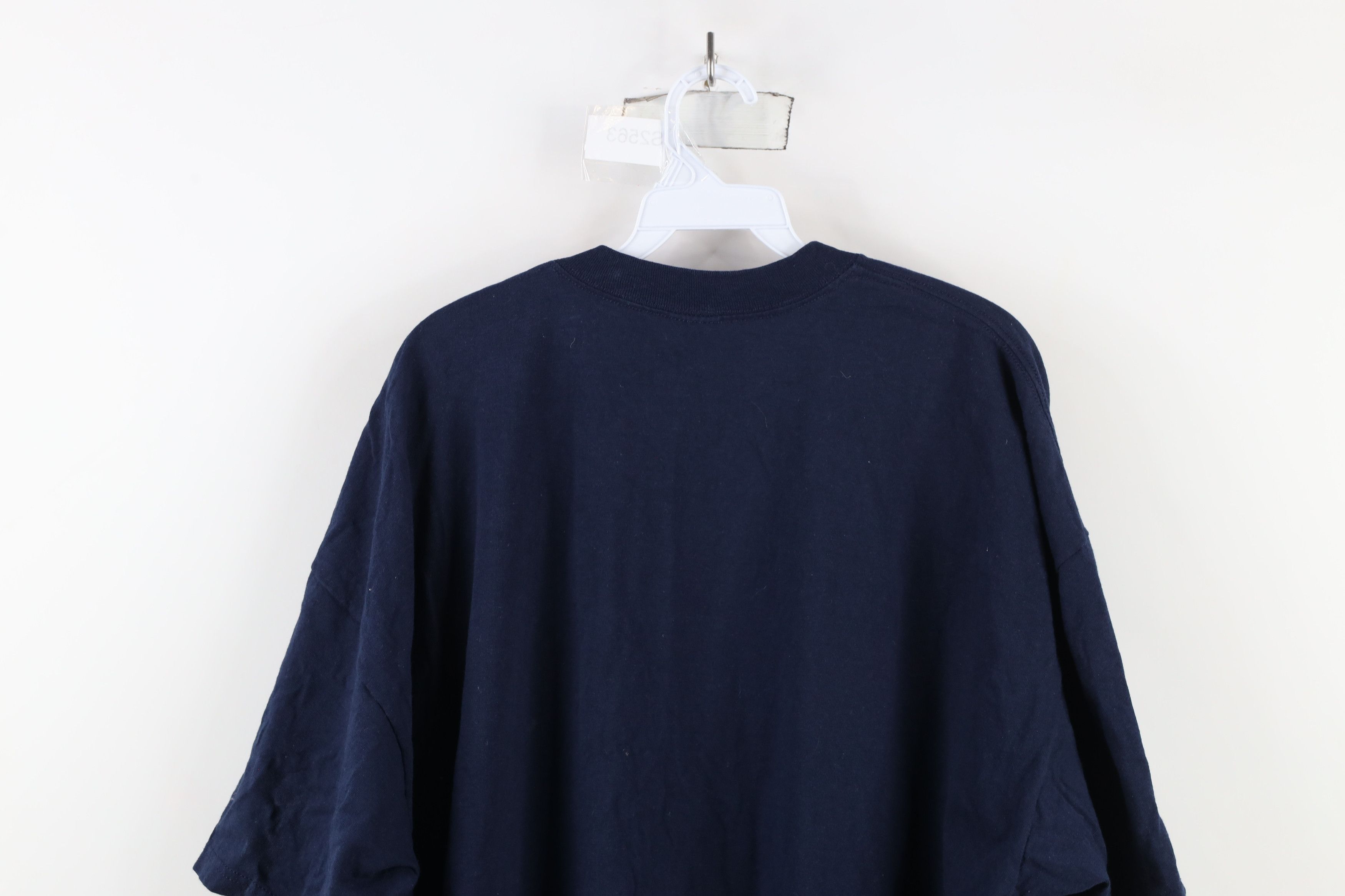 Dickies × Vintage Vintage 90s Dickies Short Sleeve Pocket T-Shirt Blue Size US XXL / EU 58 / 5 - 9 Thumbnail