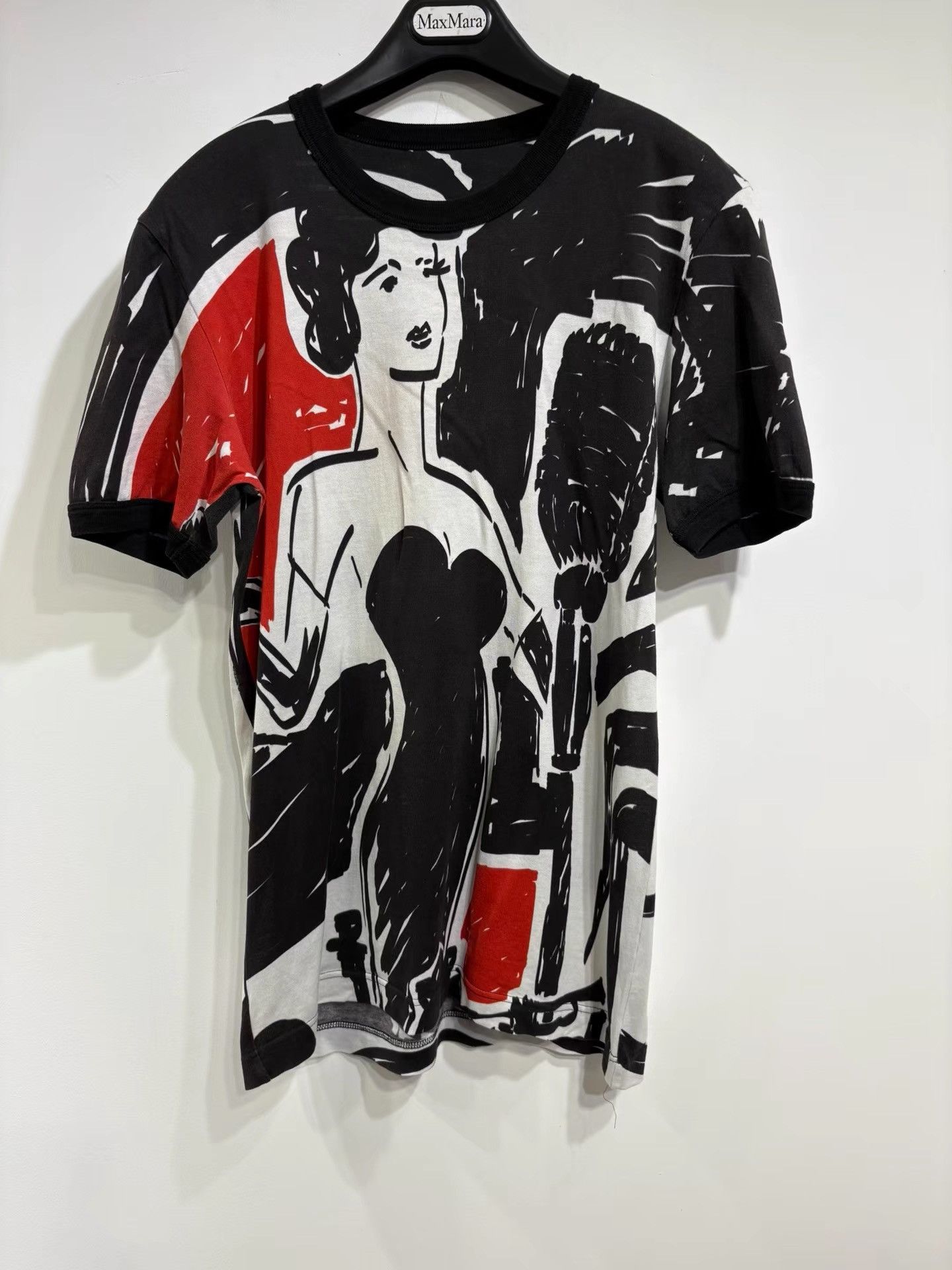Dolce & Gabbana Dolce&Gabbana Men's Portrait Short Sleeve T-shirt K29 Size US S / EU 44-46 / 1 - 1 Thumbnail