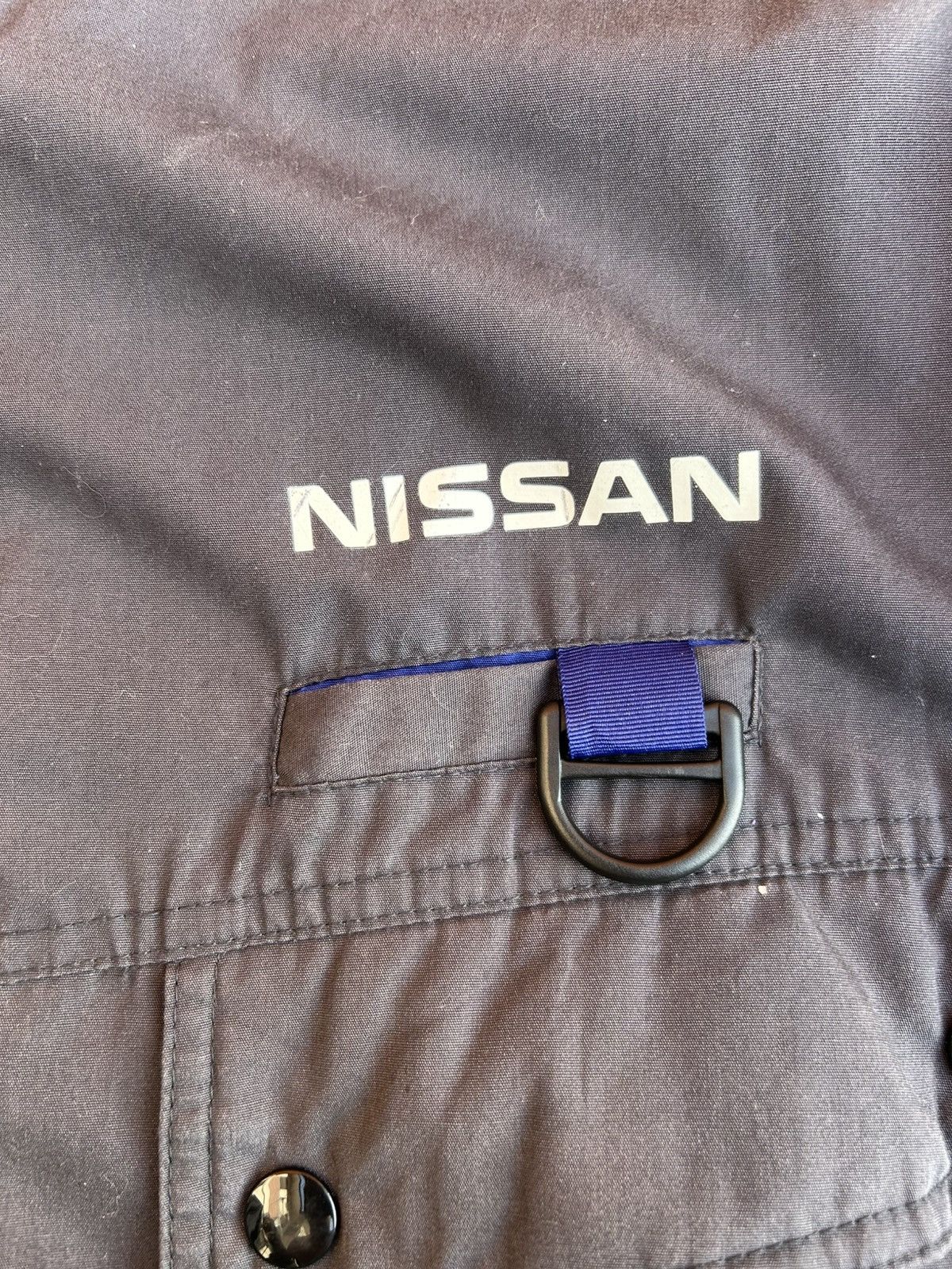 Nissan Vintage Nissan Racing Zipper Bomber Jacket Size US L / EU 52-54 / 3 - 5 Thumbnail