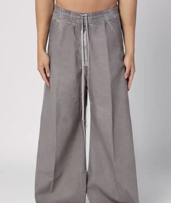 Rick Owens Rick Owens Drkshdw washed grey dyed geth belas zip pants Size US 31 - 3 Thumbnail