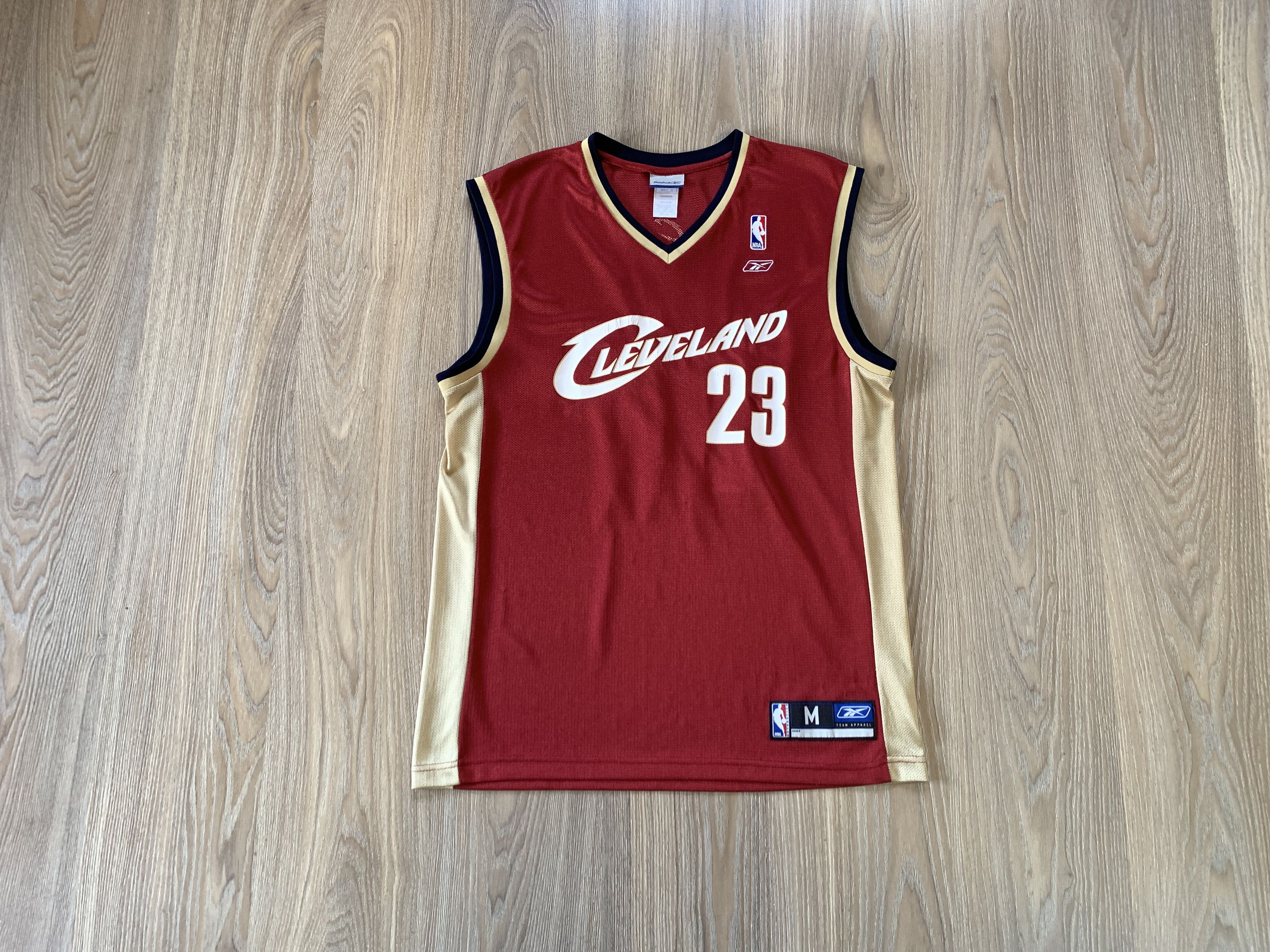 NBA × Reebok × Vintage Vintage Cleveland Cavaliers Lebron James #23 Size US M / EU 48-50 / 2 - 12 Thumbnail