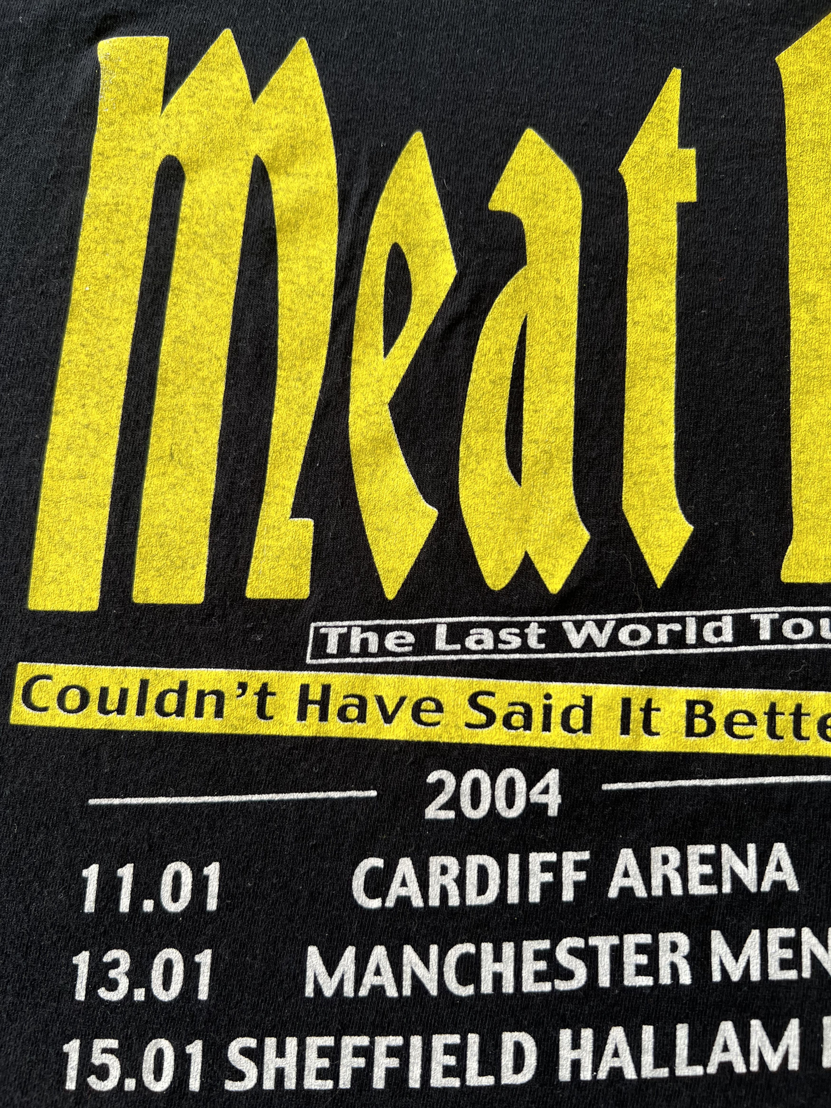 Band Tees Vintage 2004 Meat Loaf Couldn't Have Said It Better T-shirt Size US XL / EU 56 / 4 - 18 Thumbnail