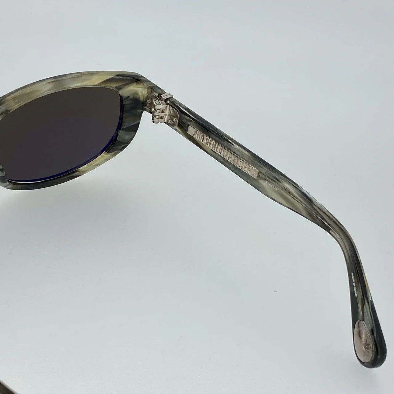 Ann Demeulemeester Ann Demeulemeester Sunglasses Cat Eye Tortoise and Brown Size ONE SIZE - 9 Thumbnail
