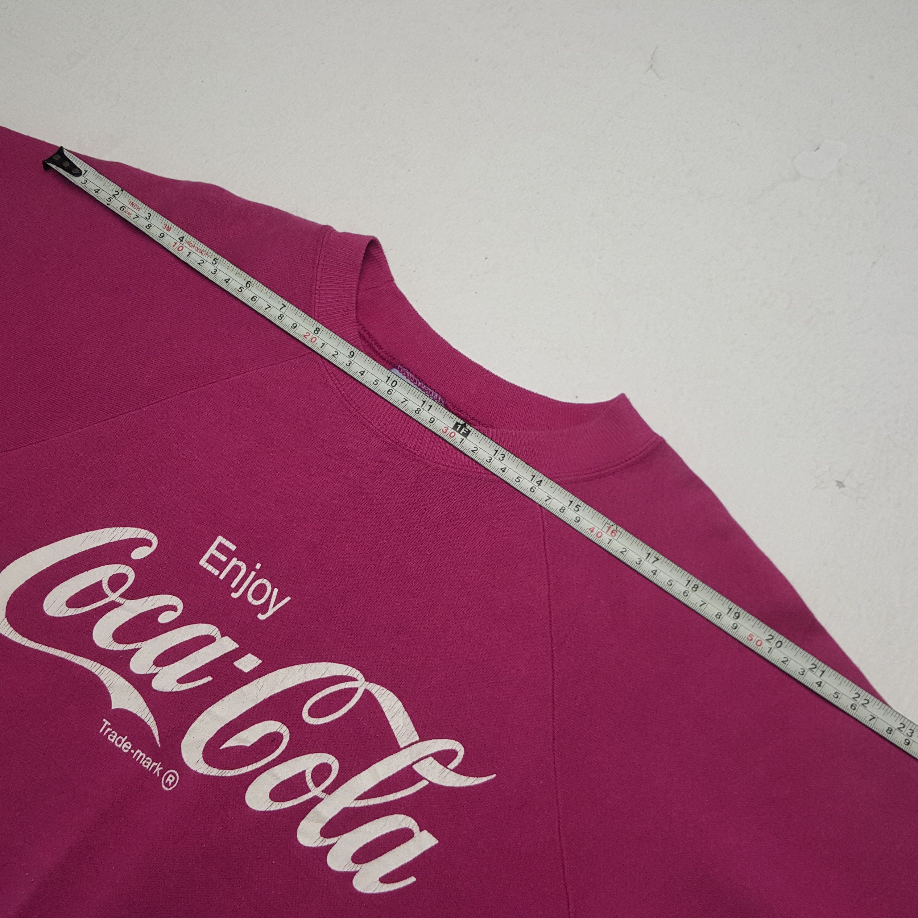 Coca Cola × Vintage Vintage Enjoy Coca Cola Sweatshirt Size US L / EU 52-54 / 3 - 5 Thumbnail