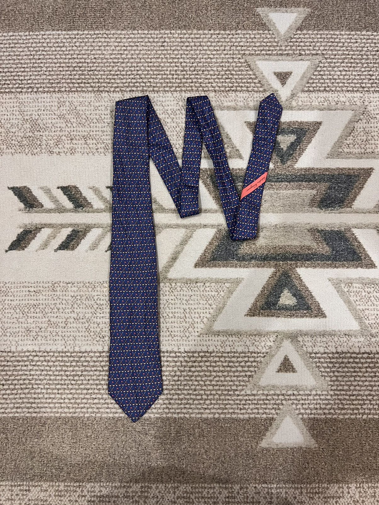 Salvatore Ferragamo Salvatore Ferragamo Silk Tie Size ONE SIZE - 2 Thumbnail