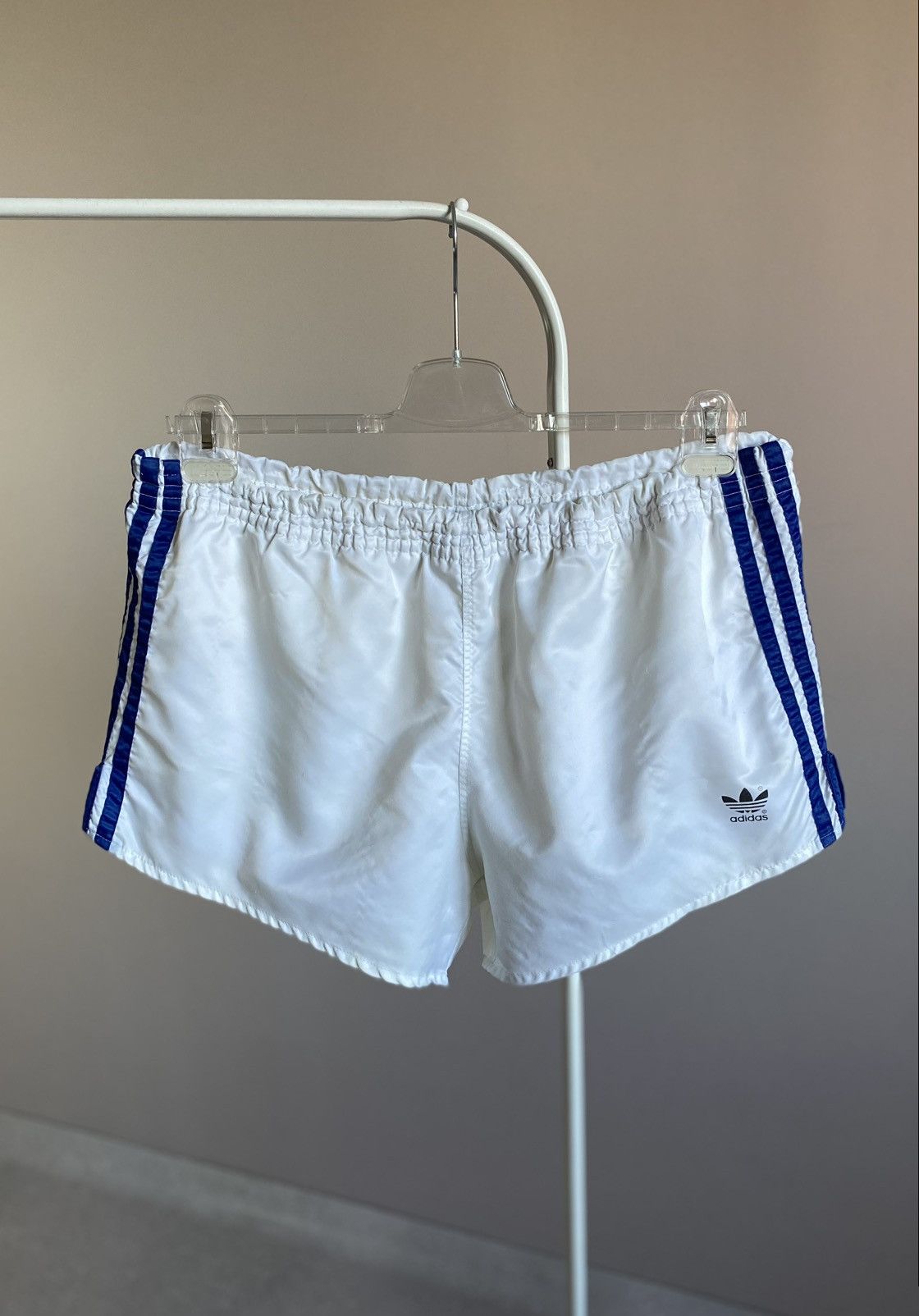 Adidas Vintage 80s Adidas West Germany Running Retro Shorts Olympic Size US 34 / EU 50 - 1 Thumbnail