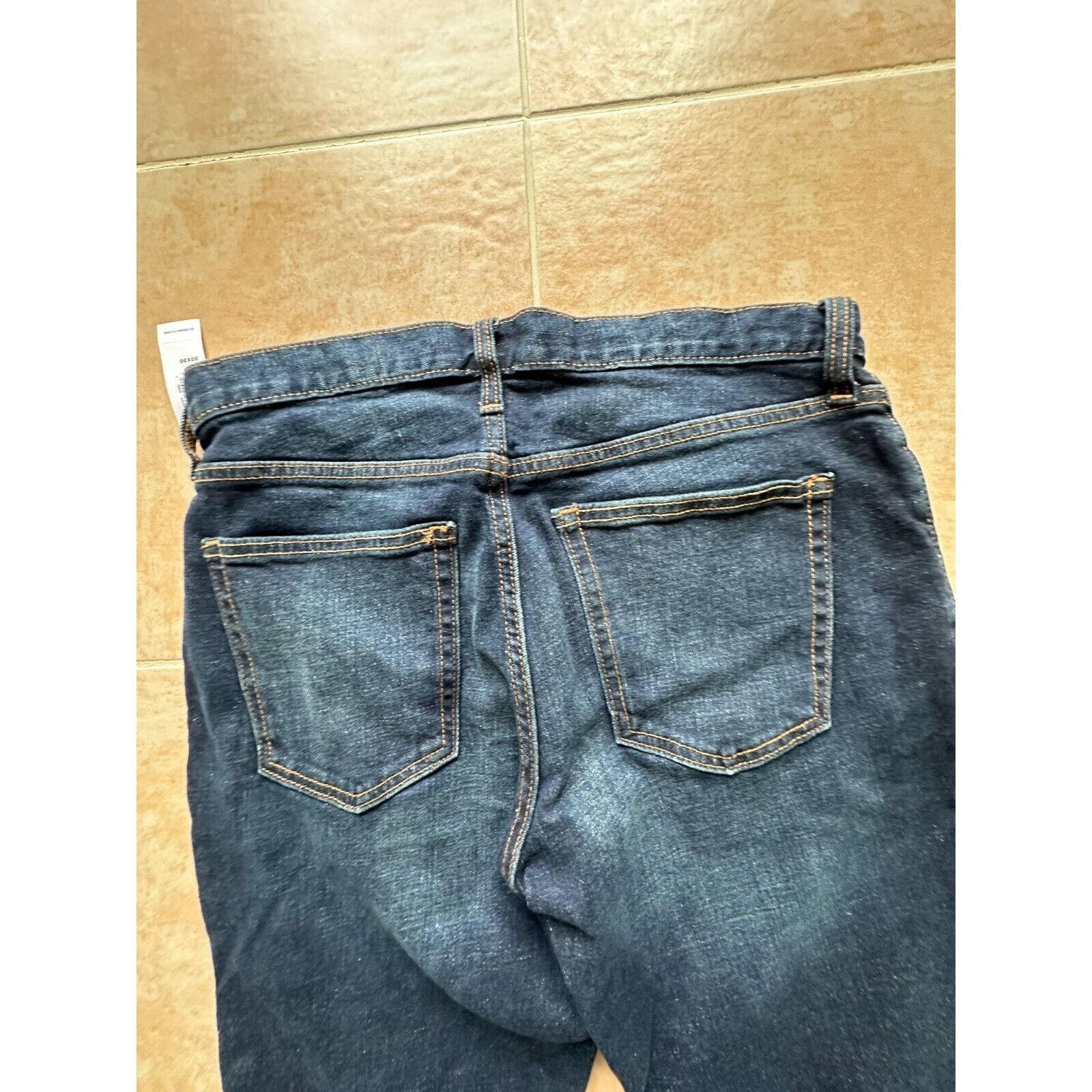 Old Navy Old Navy Slim Built-in flex Navy Jeans Men size 30 X 30 Size US 30 / EU 46 - 5 Thumbnail