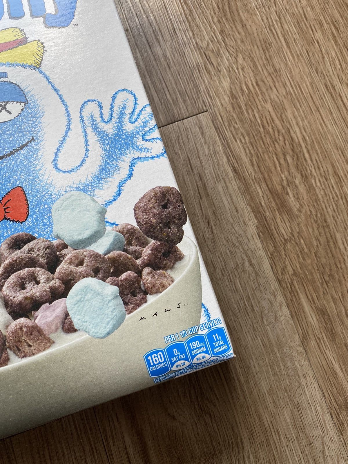 Kaws Kaws Boo Berry Puffs Cereal Box Size ONE SIZE - 3 Thumbnail