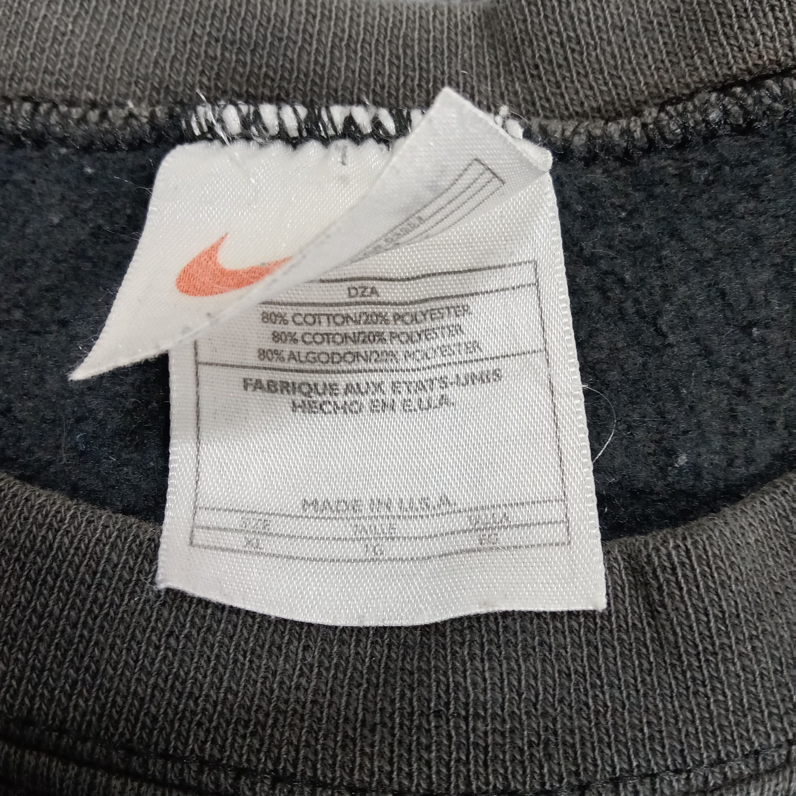 Nike × Vintage Nike Embroidery Kaws Logo Sweatshirt Size US XL / EU 56 / 4 - 4 Thumbnail