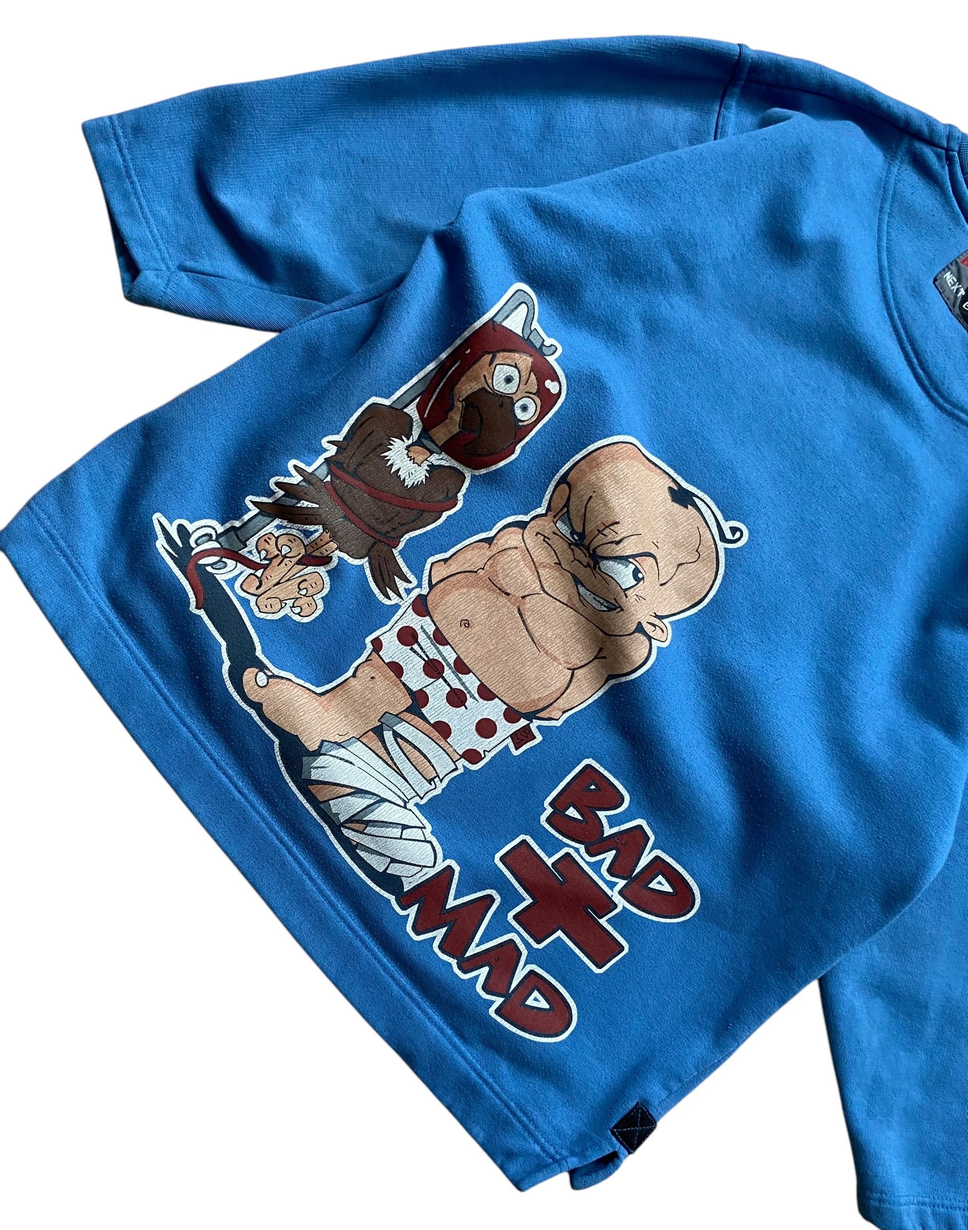 Vintage Bad+Mad 90s' doublesided crewneck Size US M / EU 48-50 / 2 - 7 Thumbnail