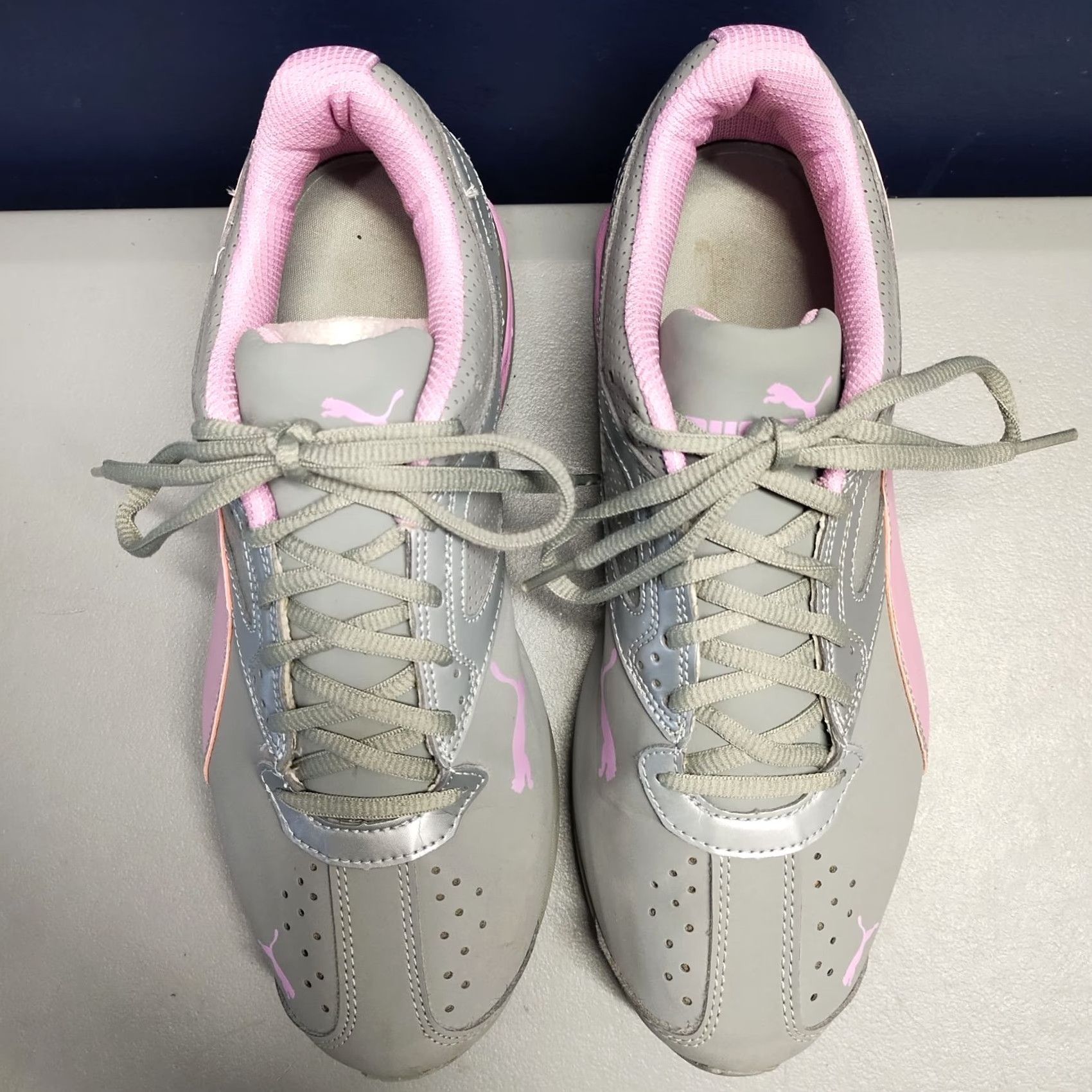 Puma Puma Tazon 6 SL Sneakers Womens Size 9.5 Gray Pink Athletic Running Lace Up Size US 10 / IT 40 - 7 Thumbnail