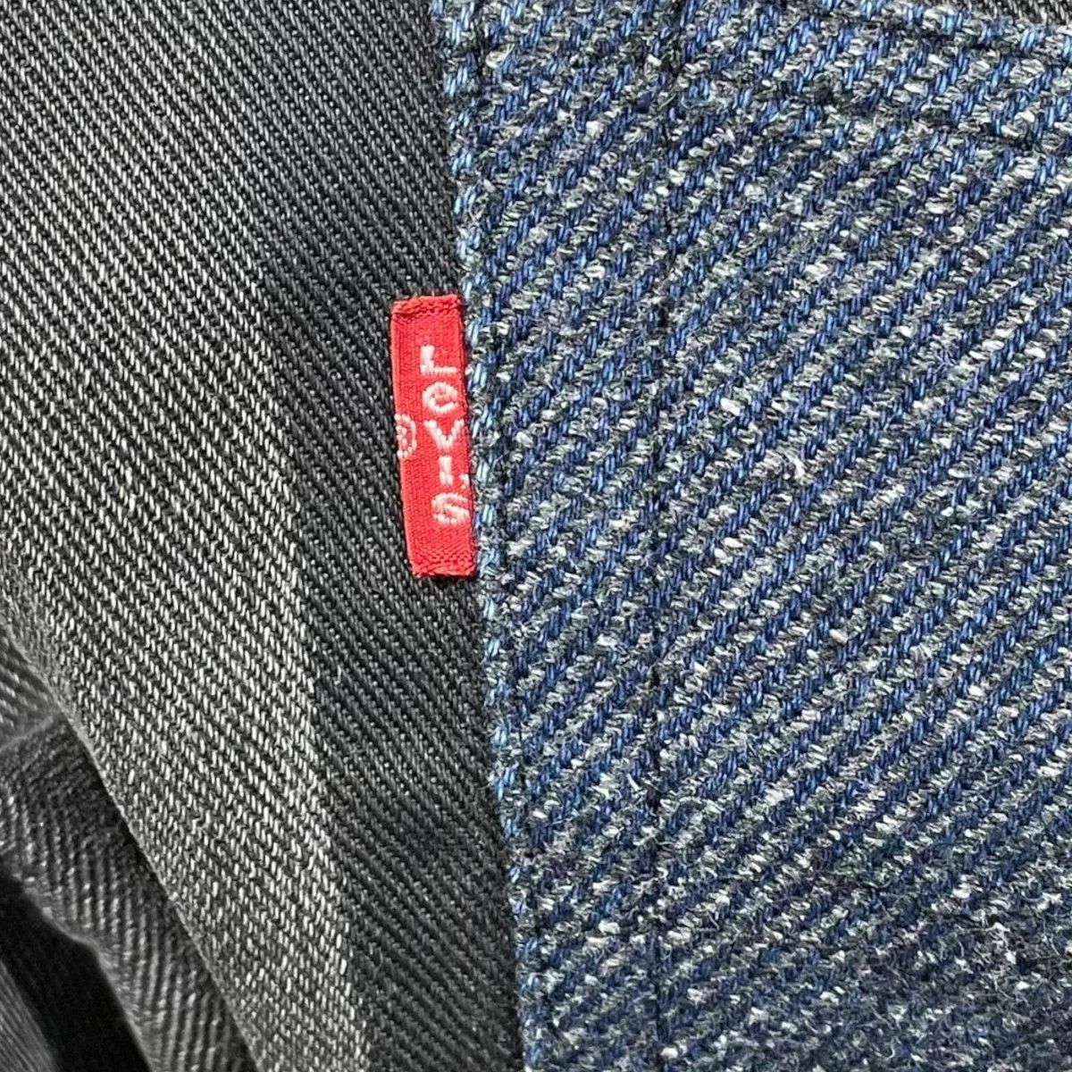 Comme des Garcons AD2013 Reconstructed Patchwork Denim Size US 34 / EU 50 - 5 Thumbnail
