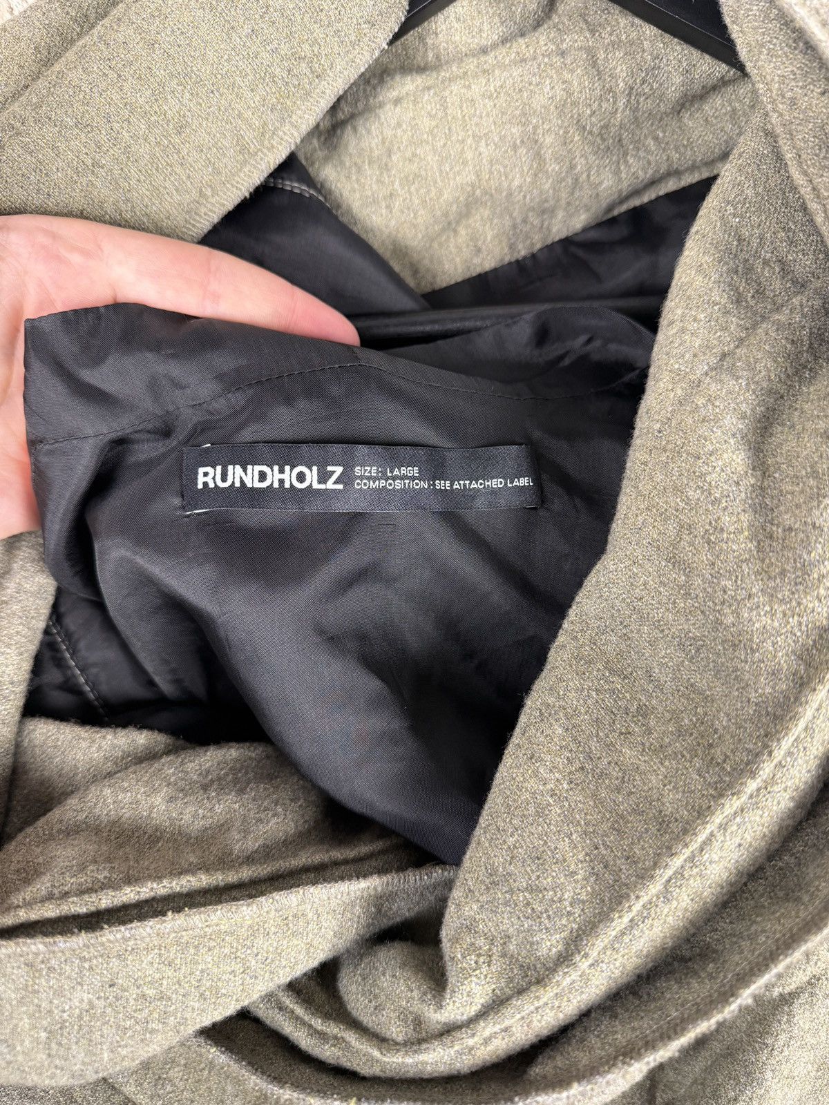 Rundholz Very rare rundholz avant garde jacket Size L / US 10 / IT 46 - 7 Thumbnail