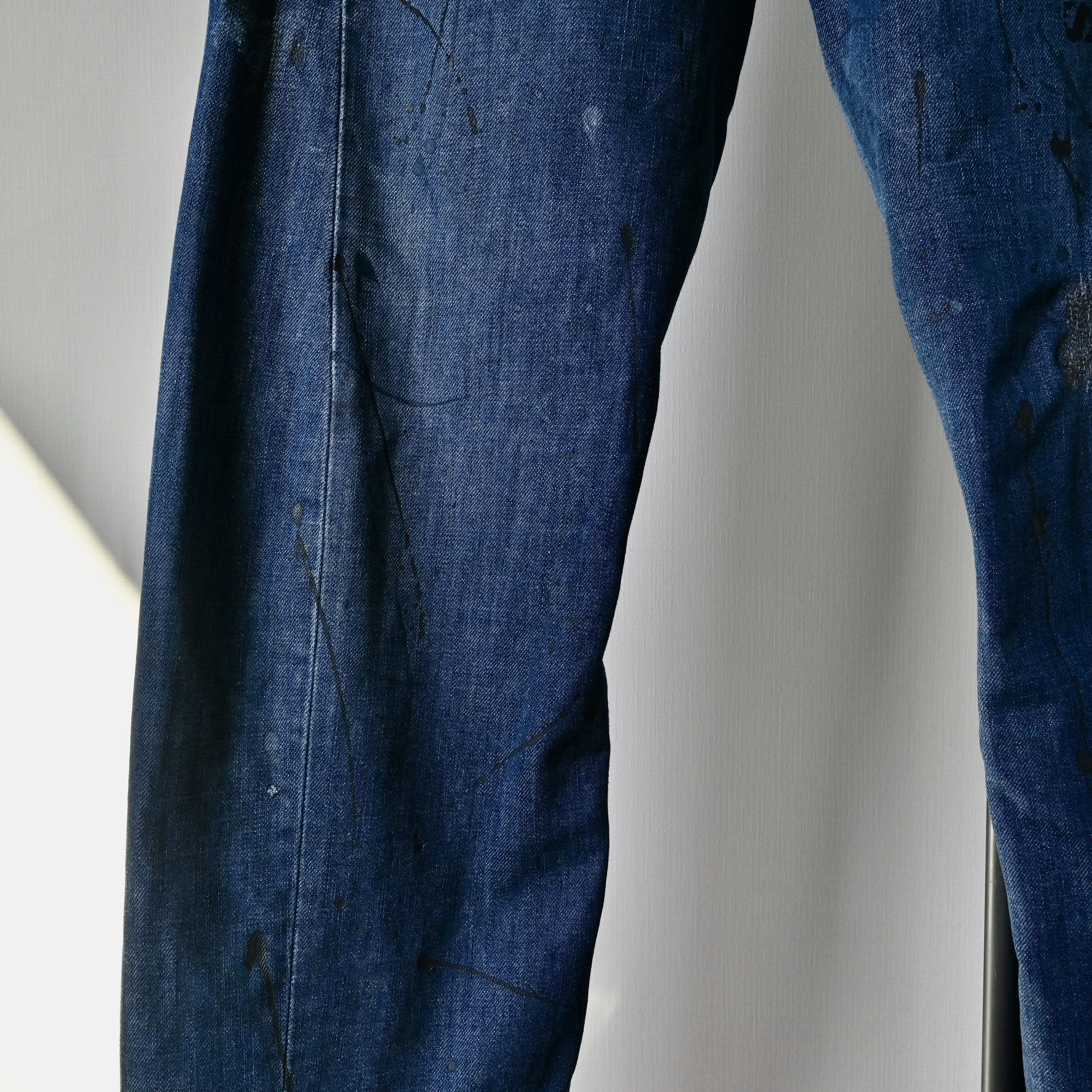 Levi's RARE, 2000s Levi's Europe 3D cut painted jeans, 30 x 32 Size US 30 / EU 46 - 11 Thumbnail