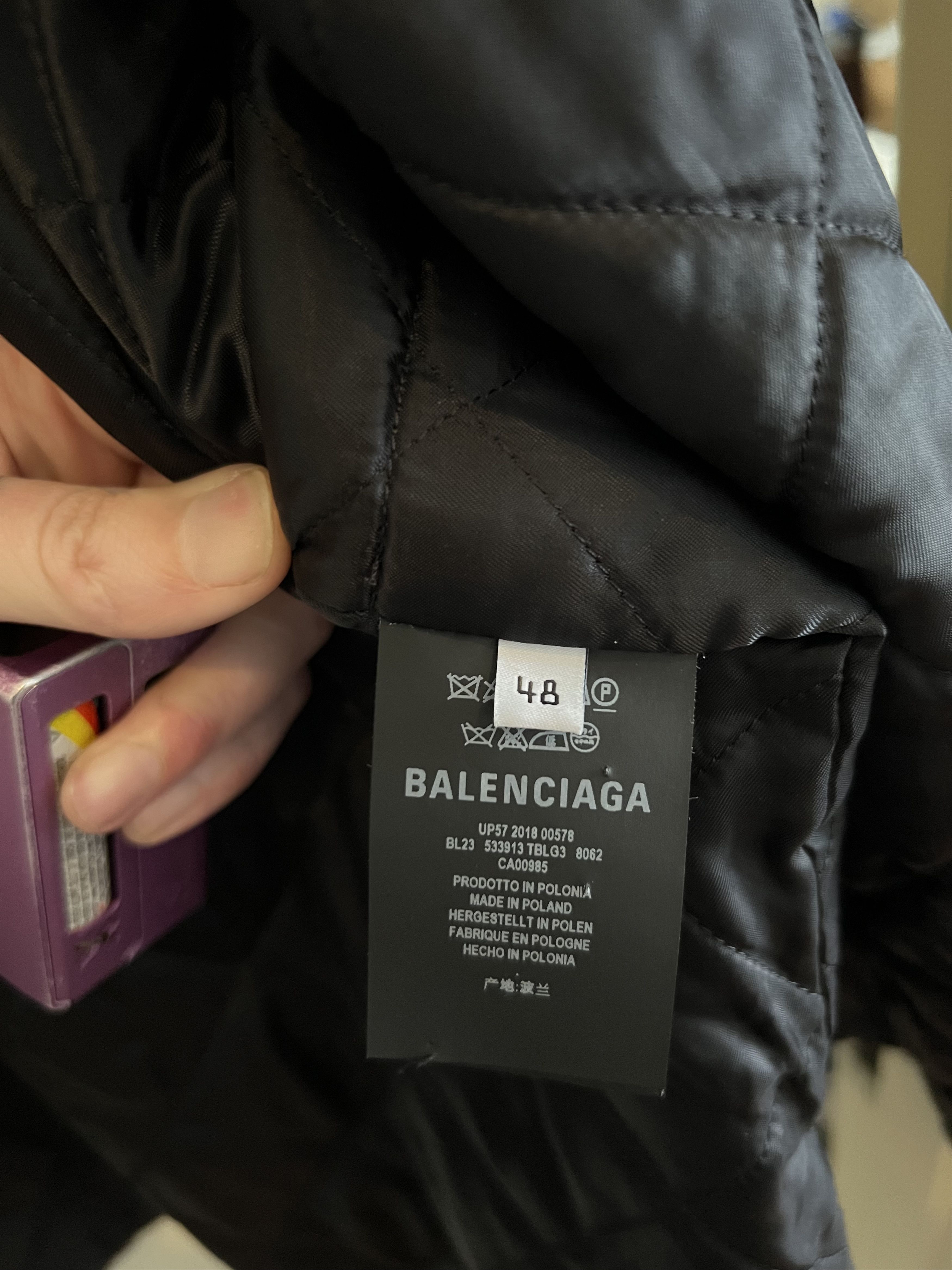 Balenciaga Balenciaga Oversized Padded Yellow Camo Shacket/ Button Up Size US XL / EU 56 / 4 - 10 Thumbnail