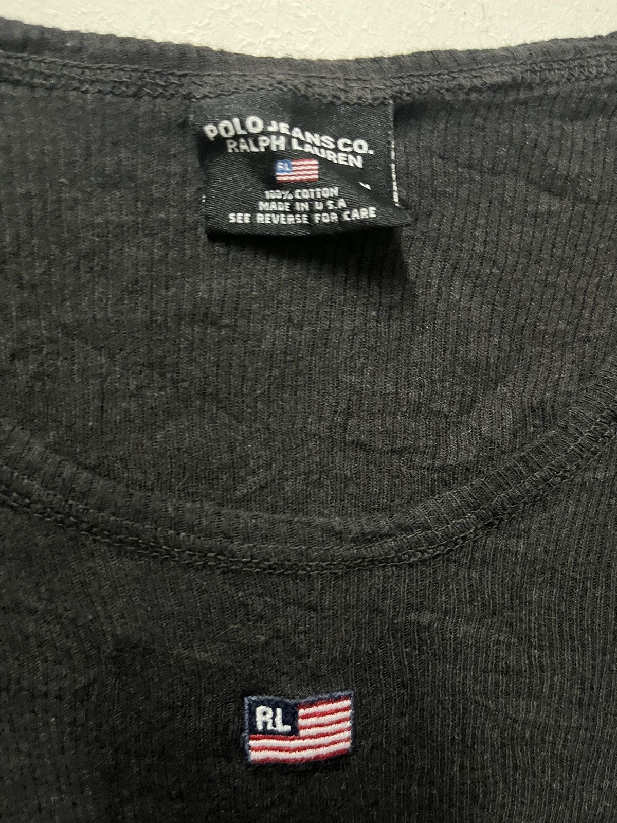 Designer Vintage Tank Top Polo Ralph Lauren Size M / US 6-8 / IT 42-44 - 2 Thumbnail