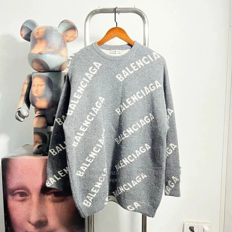 Balenciaga Graffiti Logo Sweater.