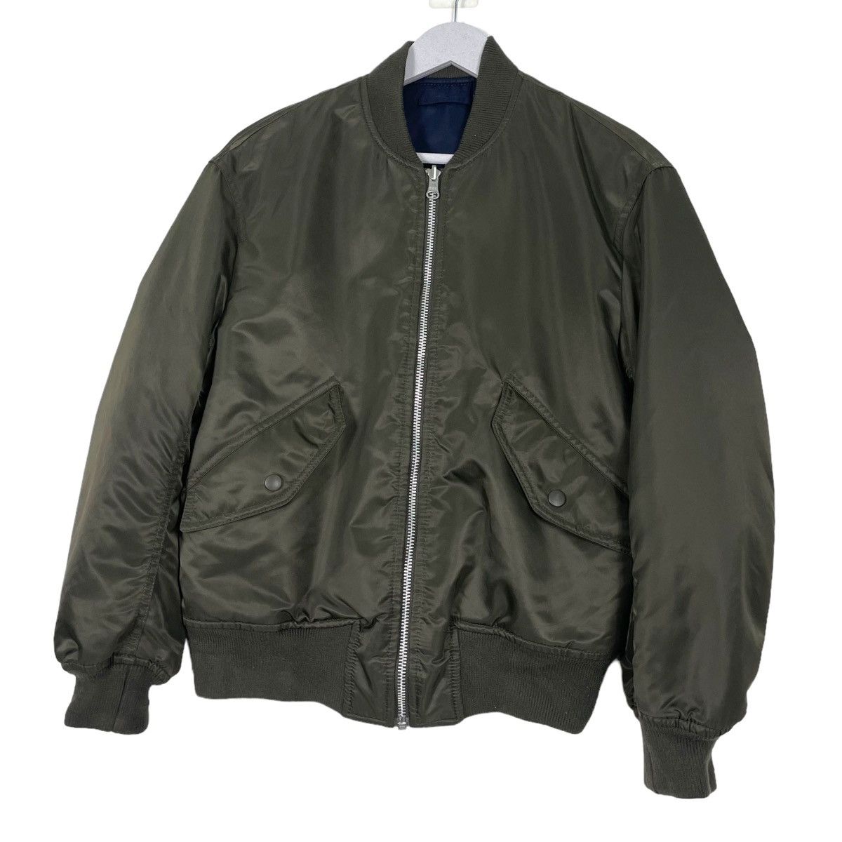 Christophe Lemaire × Japanese Brand × Lemaire 💥UNIQLO x LEMAIRE RIOT BOMBER JACKET Size US M / EU 48-50 / 2 - 2 Thumbnail