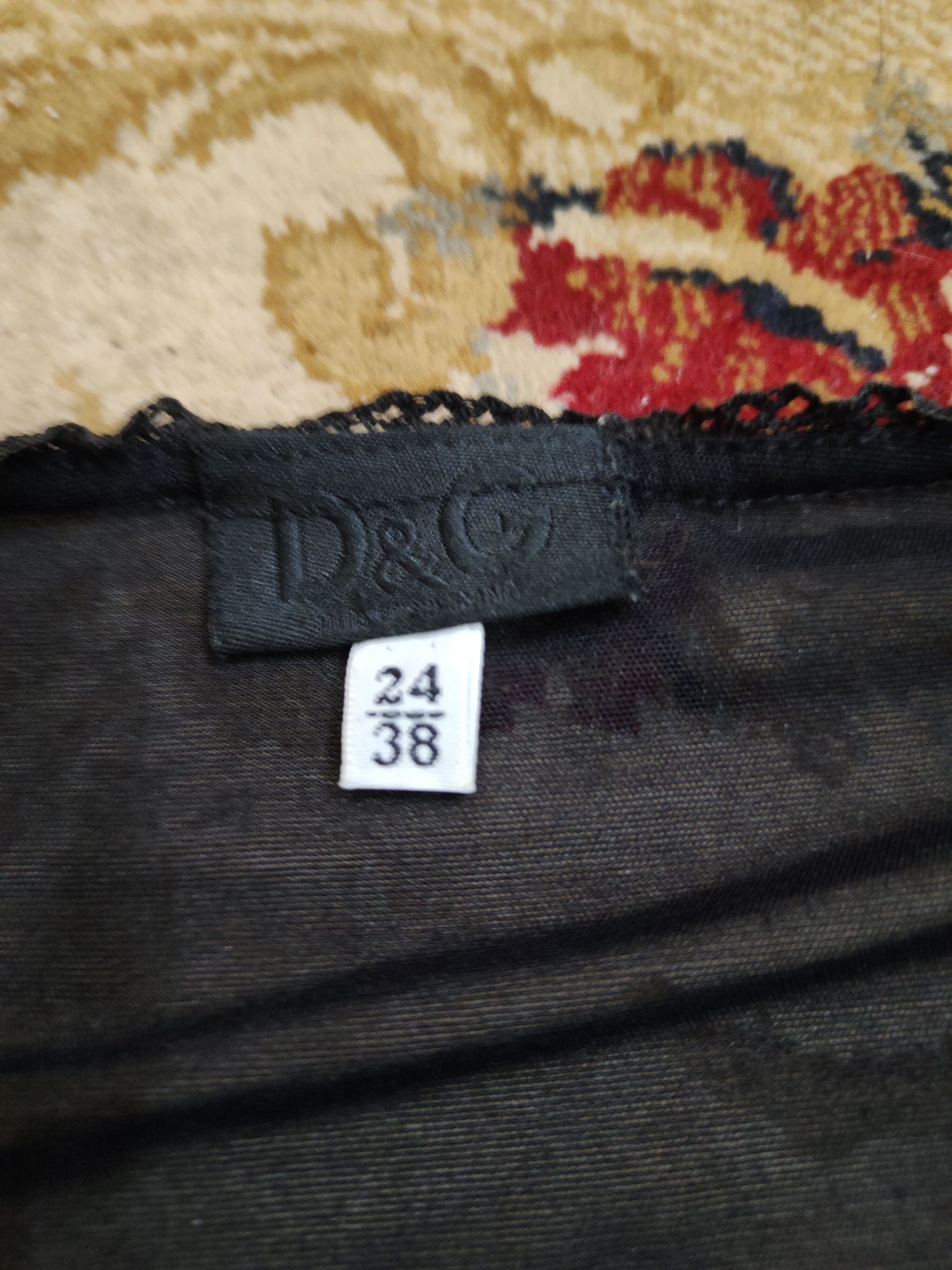 Dolce & Gabbana Dolce Gabbana Mesh Buddha Dress Size S / US 4 / IT 40 - 6 Thumbnail
