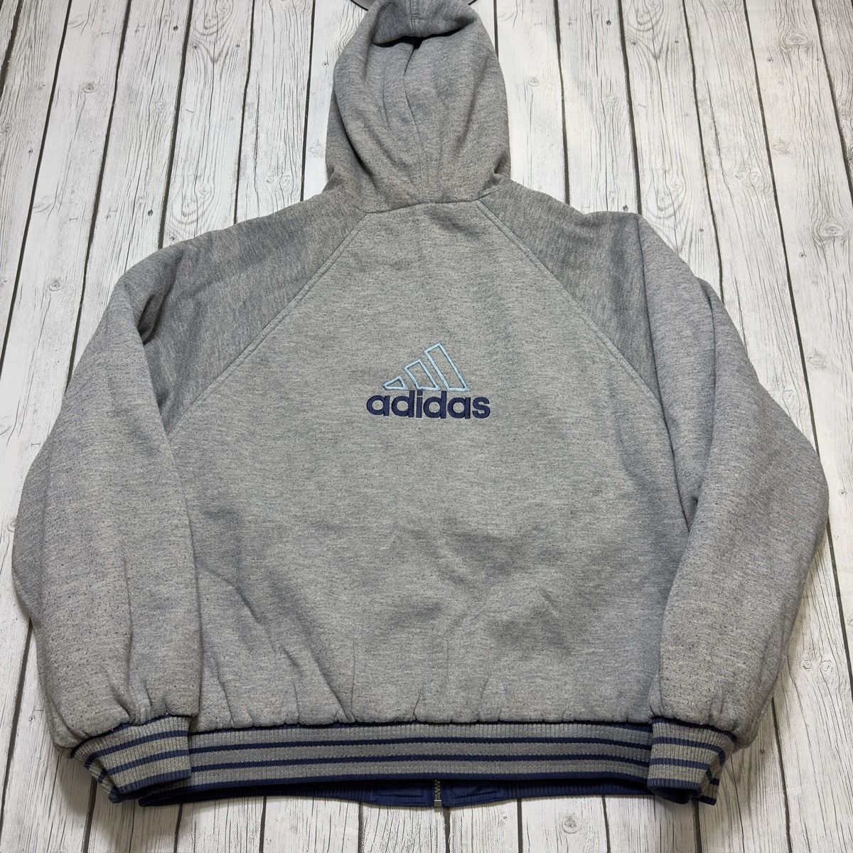 Adidas × Vintage Vintage Adidas reversible jacket Size US XL / EU 56 / 4 - 2 Thumbnail