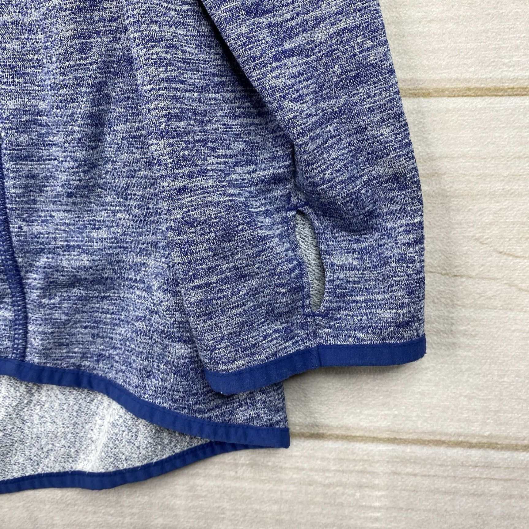 Eddie Bauer Eddie Bauer Womens Active Jacket 2XL Blue Full Zip Thumbholes Terry Pockets Jacket Women 2XL Blue Activewear Outdoor Athleisure 90s? Size XXL / US 16-18 / IT 52-54 - 4 Thumbnail