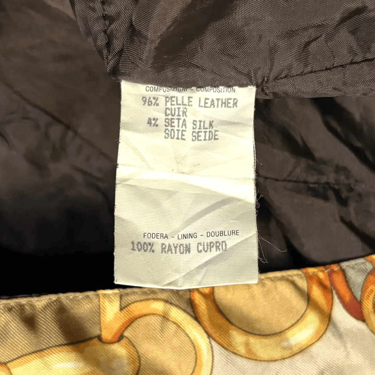 Gucci Vintage Gucci by Tom Ford Leather Silk Vest Size S / US 4 / IT 40 - 10 Thumbnail
