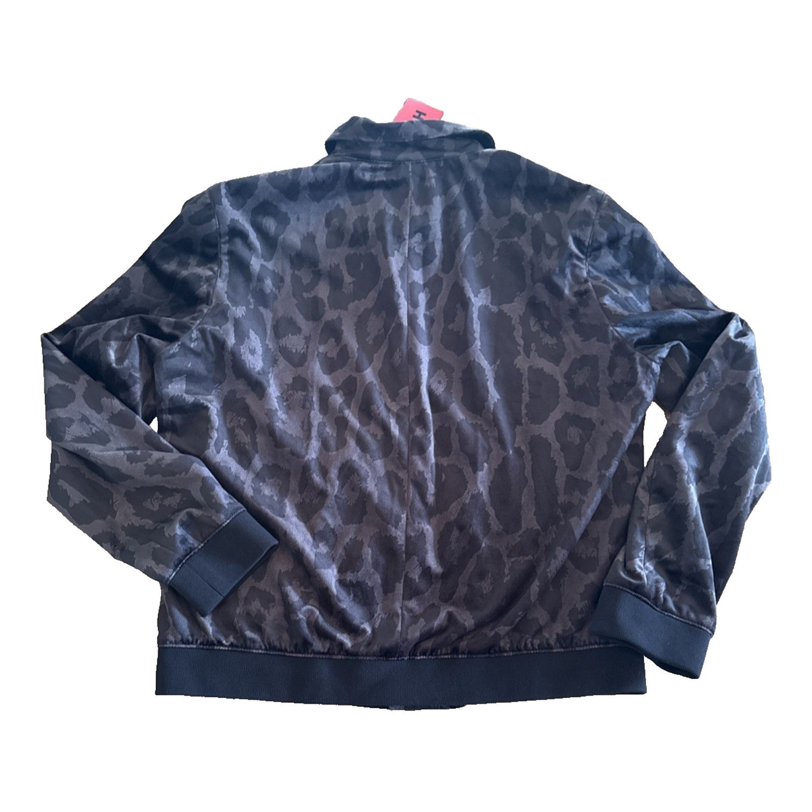 Hugo Boss Hugo Boss Leopard Print Bomber Jacket 38R Black Print Slim Size US M / EU 48-50 / 2 - 3 Thumbnail