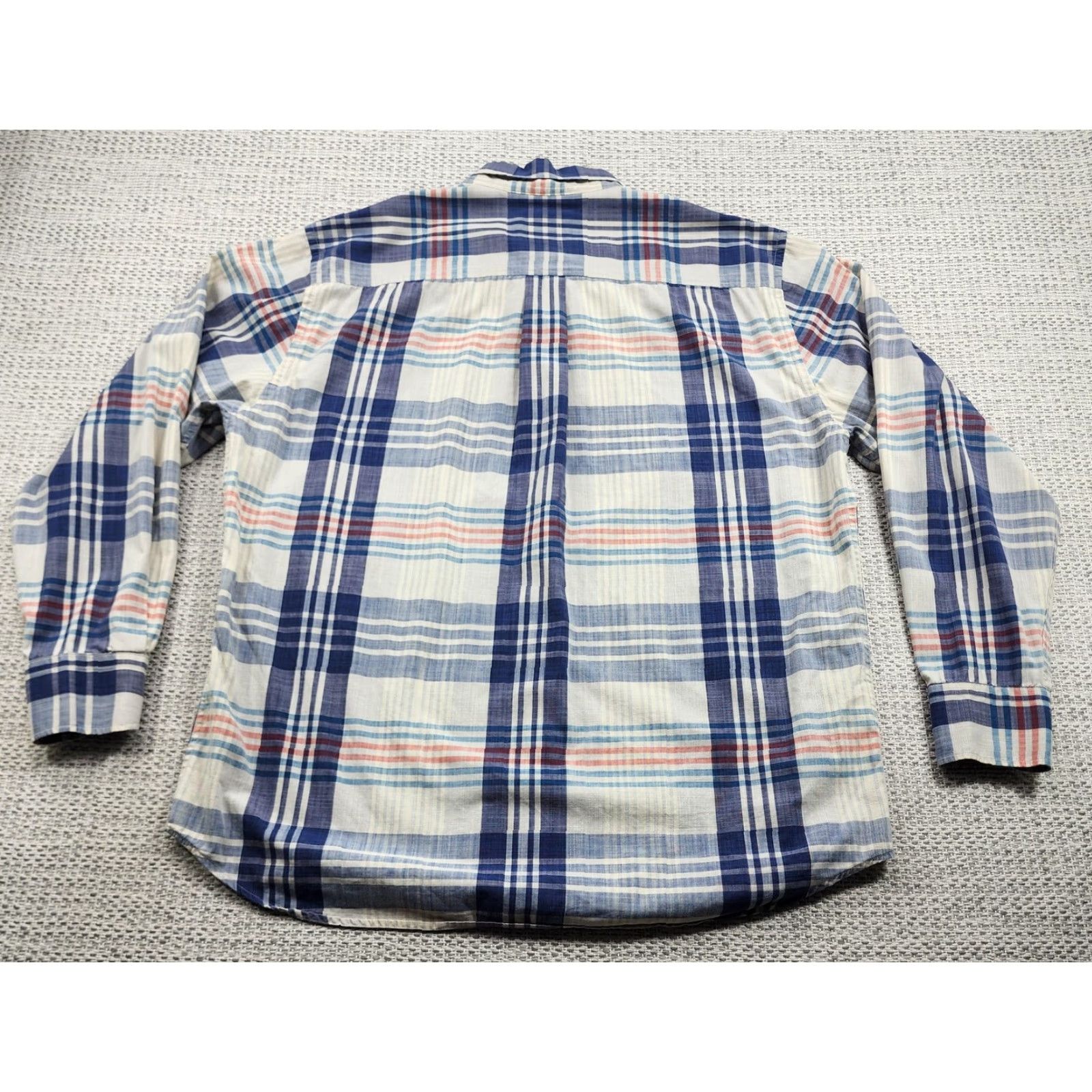 Tommy Bahama Tommy Bahama Shirt Mens Large Blue Plaid Long Sleeve Button Down Casual Pocket Size US L / EU 52-54 / 3 - 7 Thumbnail