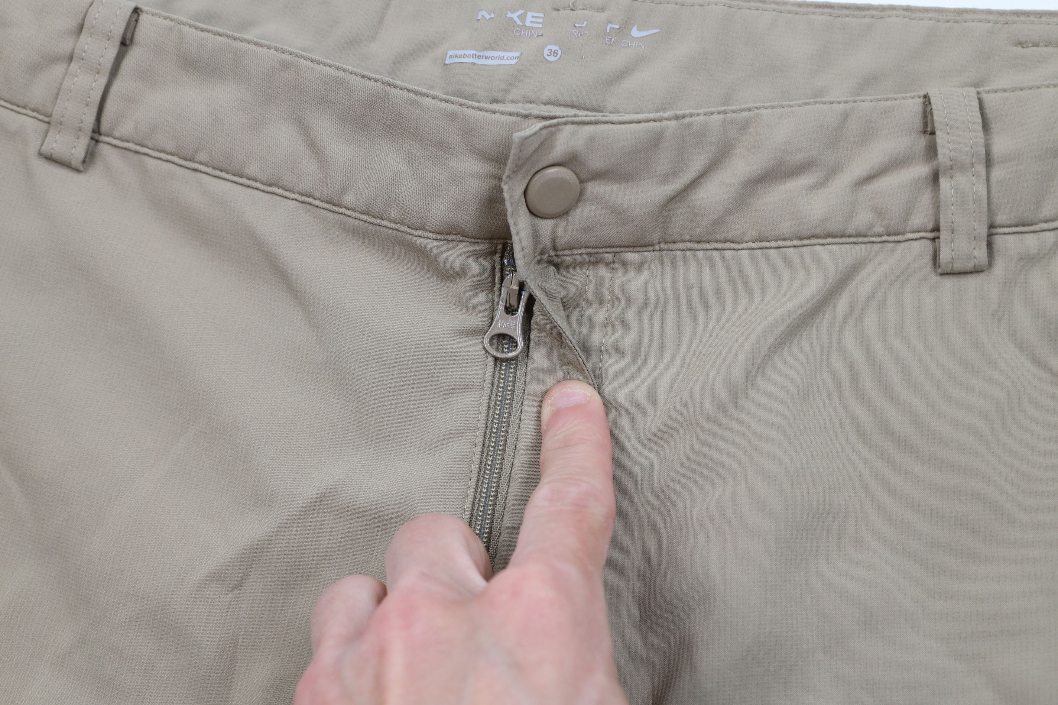 Nike Nike Golf Travis Scott Mini Swoosh Cargo Shorts Beige Khaki Size US 36 / EU 52 - 5 Thumbnail