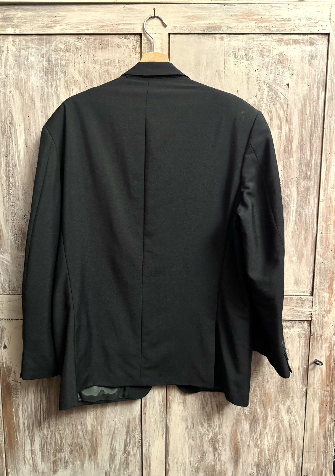 Yves Saint Laurent vintage yves saint laurent black wool blazer jacket Size 50R - 5 Thumbnail