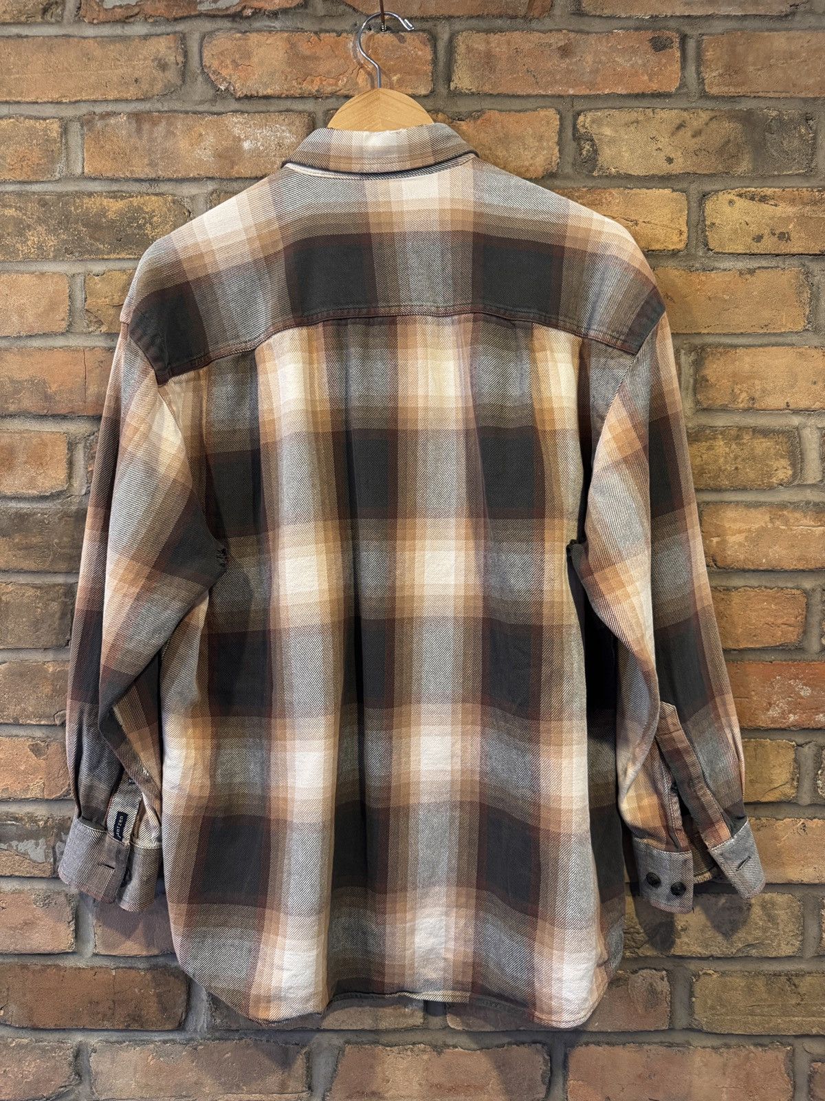 Jantzen 80s Jantzen Shadow Plaid Cotton Flannel Size US M / EU 48-50 / 2 - 2 Thumbnail