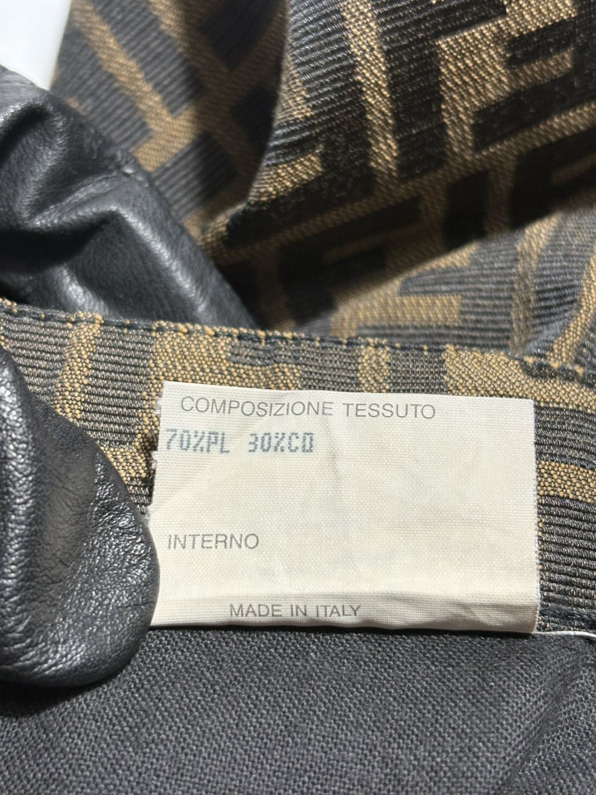 Fendi FENDI 1990-2000s ZUCCA MONOGRAM SKIRT Size 22" - 9 Thumbnail